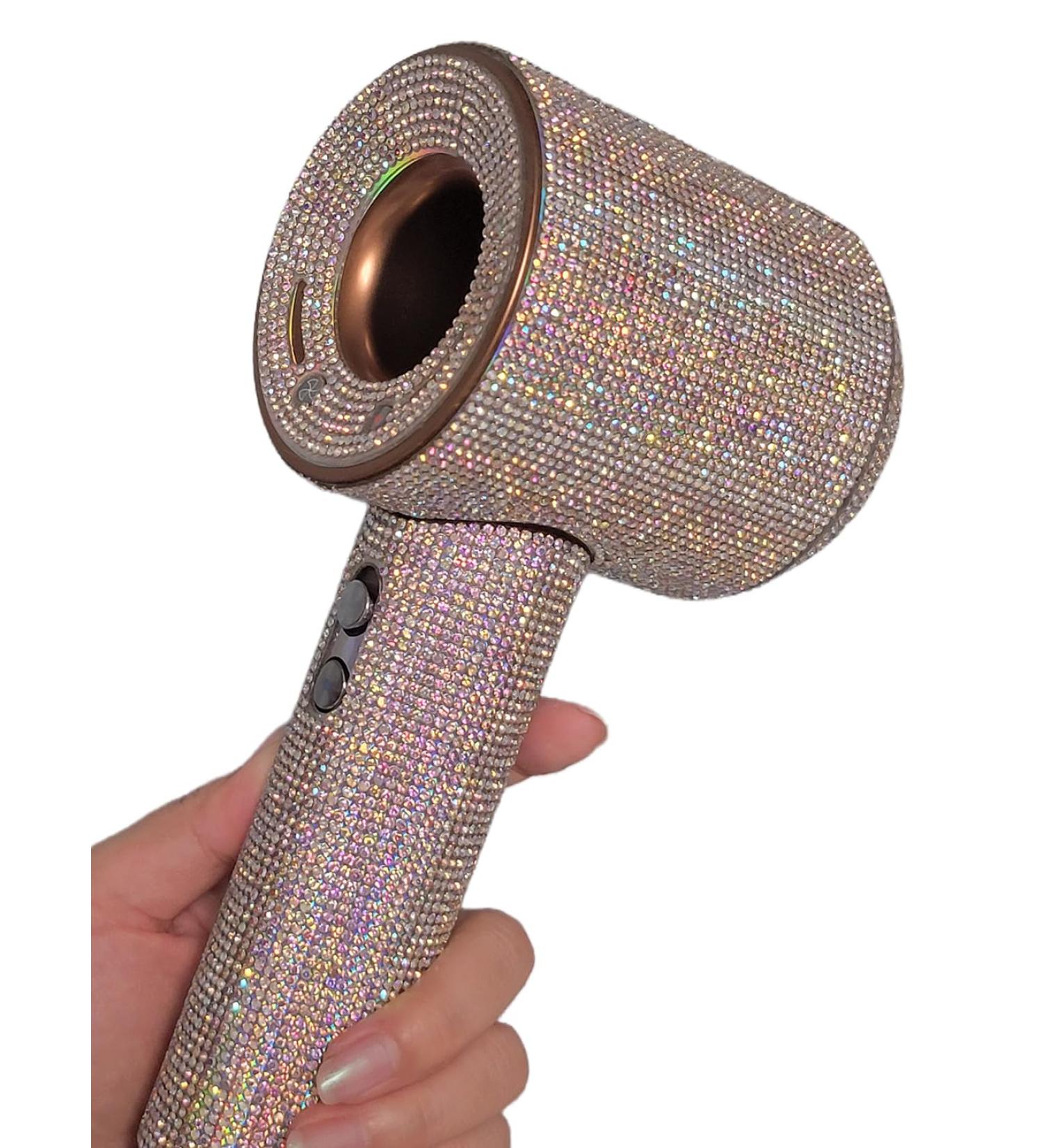 Self-Adhesive Bling Crystal Rhinestone Stickers for Dyson Supersonic Hair Dryer - Colorful Diamond Stone Decals & Protectors | International Shipping Available - Buy Online on SooperMarket.com
