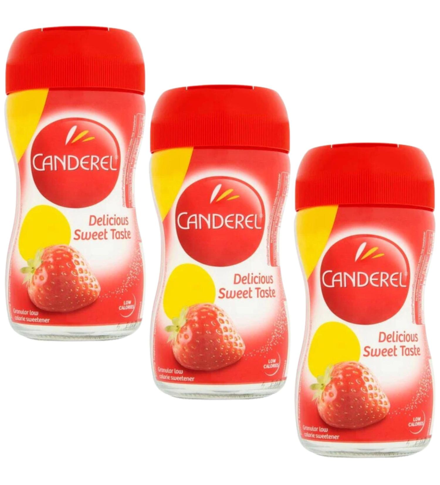 Canderel Granular Low Calorie Sweetener 75g (3 Pack Bundle)
