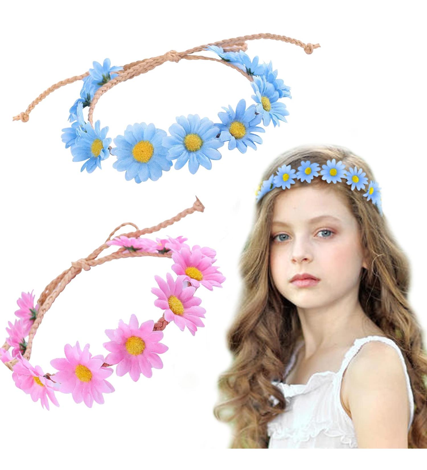 REYIN-CHHN Sunflower Headband | Daisy Hair Accessories | Flower Headbands for Women and Girls - Perfect for Everyday Wear | Unique Sunflower & Daisy Designs | Ideal for Ladies & Young Girls - Buy Online on SooperMarket.com