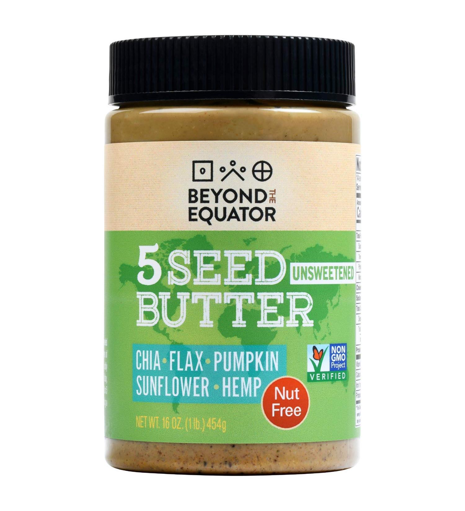 GoSupps.com - Beyond The Equator 5 Seed Butter Unsweetend 16 oz (454 g) - Buy Online on SooperMarket.com