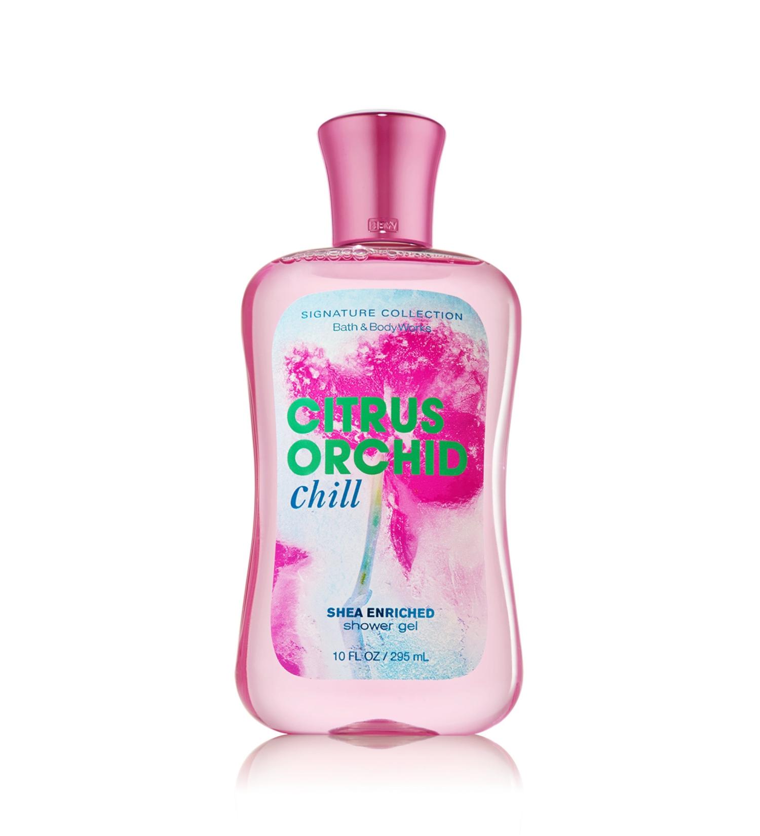 Citrus Orchid Chill Shea Enriched Shower Gel 10 Fl Oz Bath and Body Works