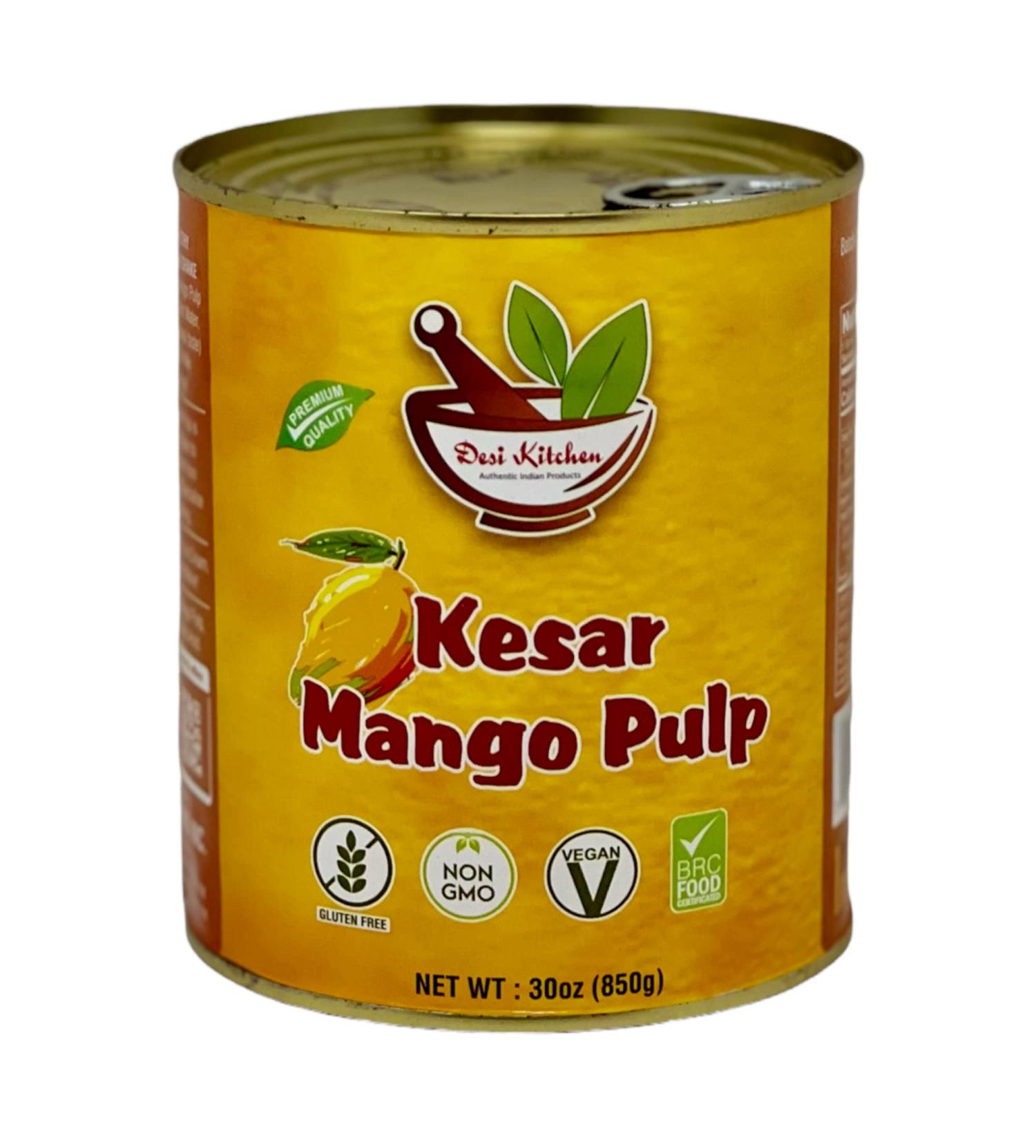 Rani Foods Inc Desi Kitchen Kesar Mango Pulp 30oz - Delicious Flavour | Buy Now - Buy Online on SooperMarket.com