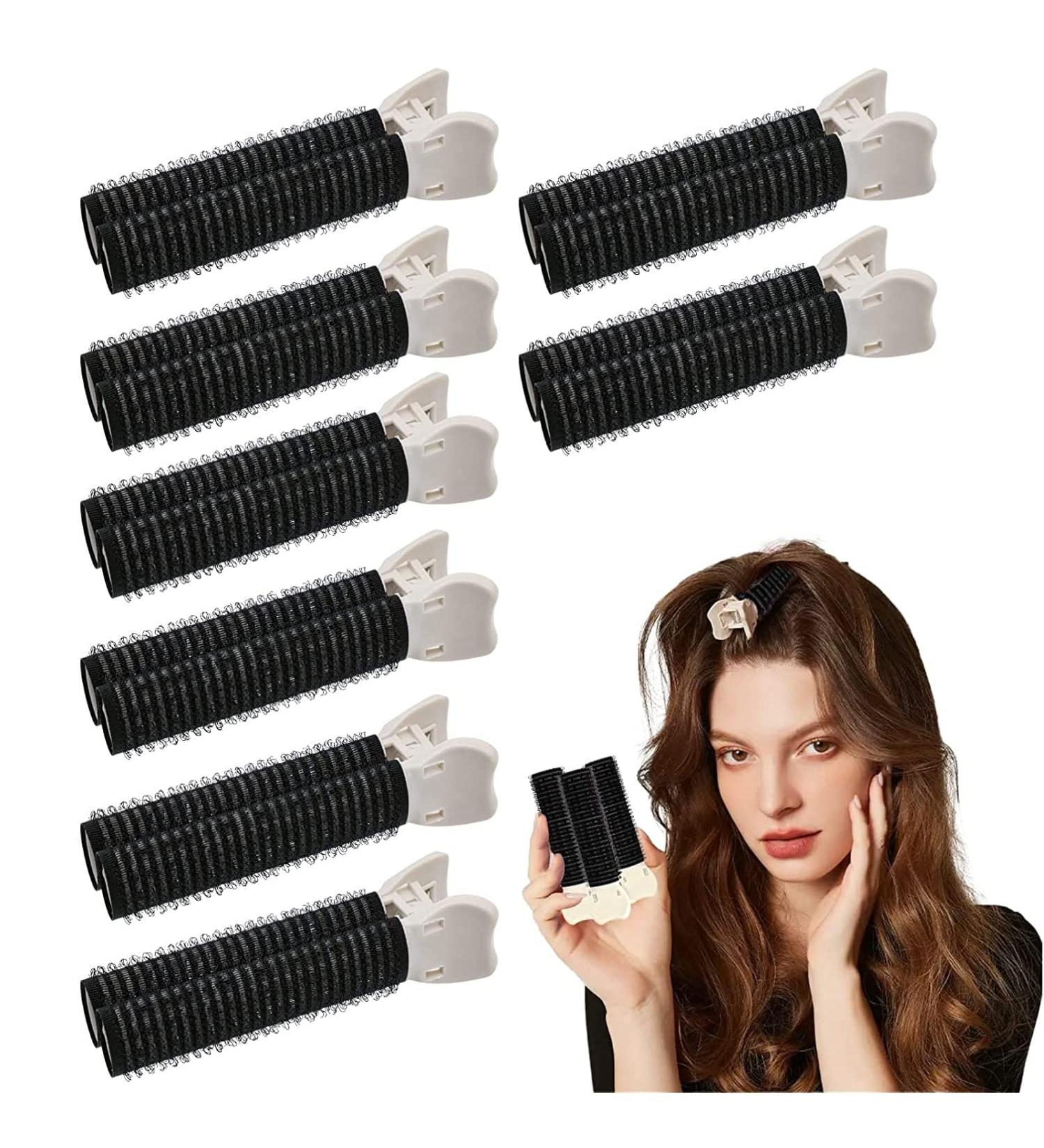 Volumizing Hair Clips Hair Clips for Volume Hair Root Volumizing Clips Instant Hair Volumizing Clips for Women DIY Hair Styling Tool(8PCS-Black) - Buy Online on SooperMarket.com