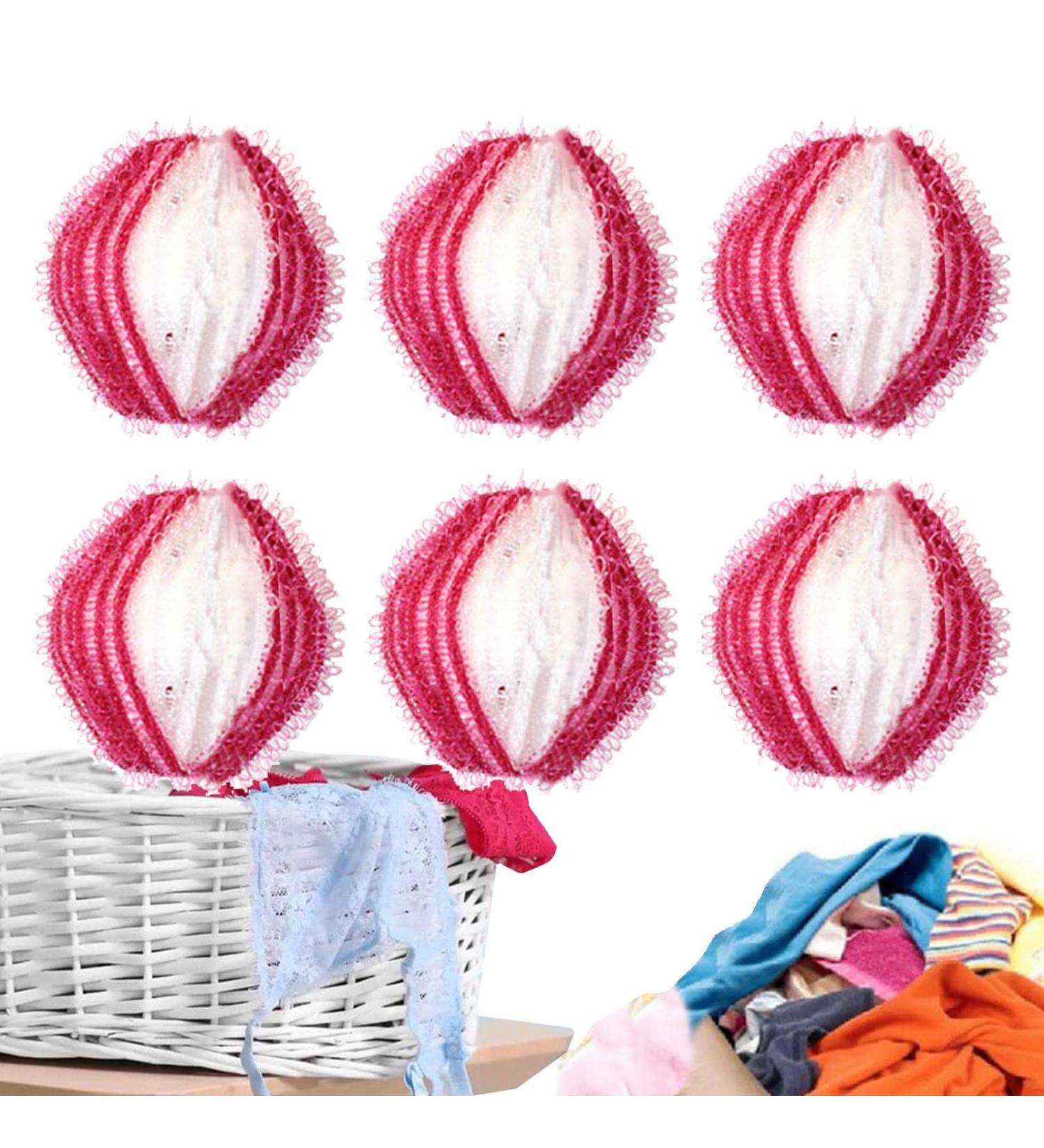 Dryer Balls - Lint Remover Soften Ball for Laundry Dryer | No Fading Dryer Supplies for Speed Up Dry Time Anti Clothing Folds Soften Clothing Fulenyi Red - Buy Online on SooperMarket.com