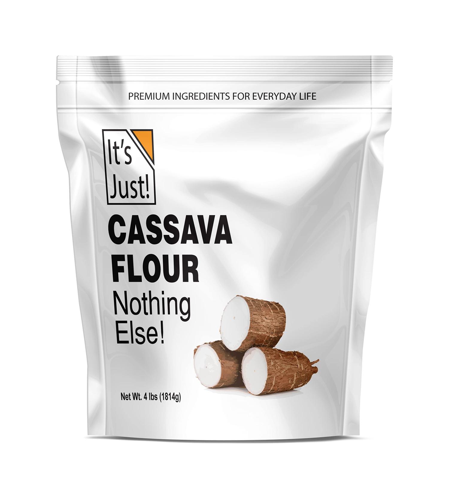 It's Just Cassava Flour 4lb - Real Yucca Root, Non-GMO, Gluten-Free Baking - Buy Online on SooperMarket.com