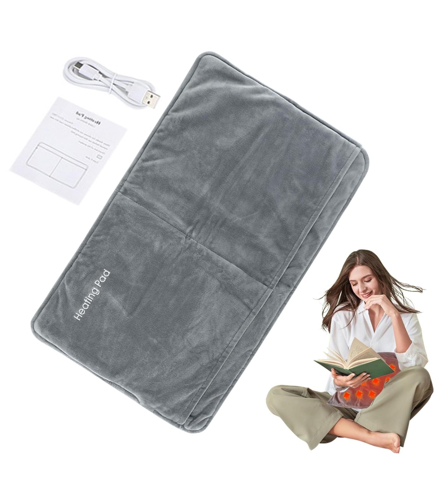 Buy Puzzlegame Heated Foot Warmers | Soft Heating Pad for Winter - Perfect for Work Travel & Sleep - Buy Online on SooperMarket.com
