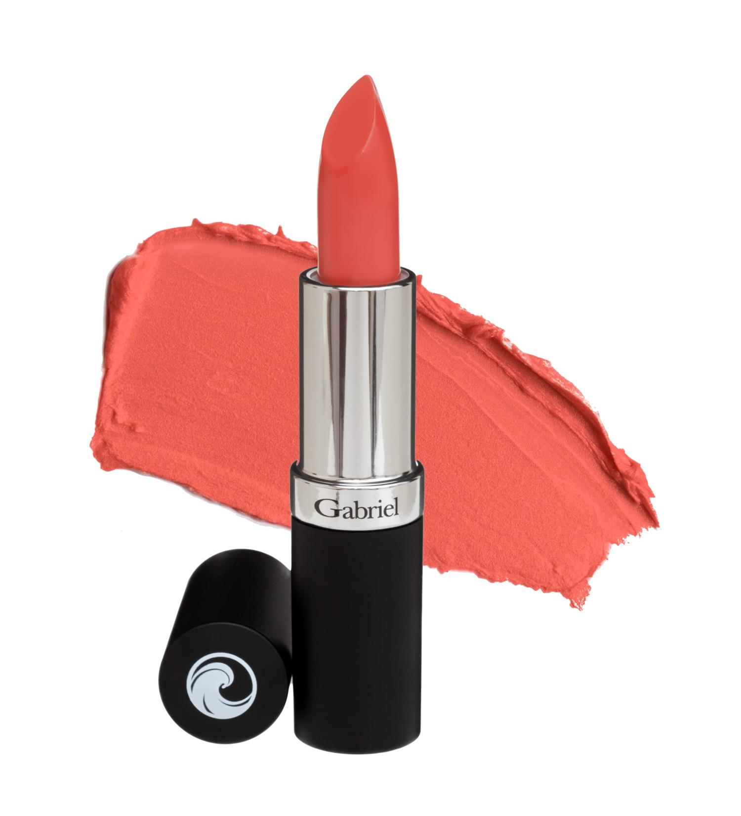 Gabriel Cosmetics Santa Fe Lipstick - Pink Orange/Warm Cr me 0.13 oz | Natural, Paraben Free, Vegan, Gluten-free | Long Lasting with Jojoba Seed Oil & Aloe - Buy Online on SooperMarket.com
