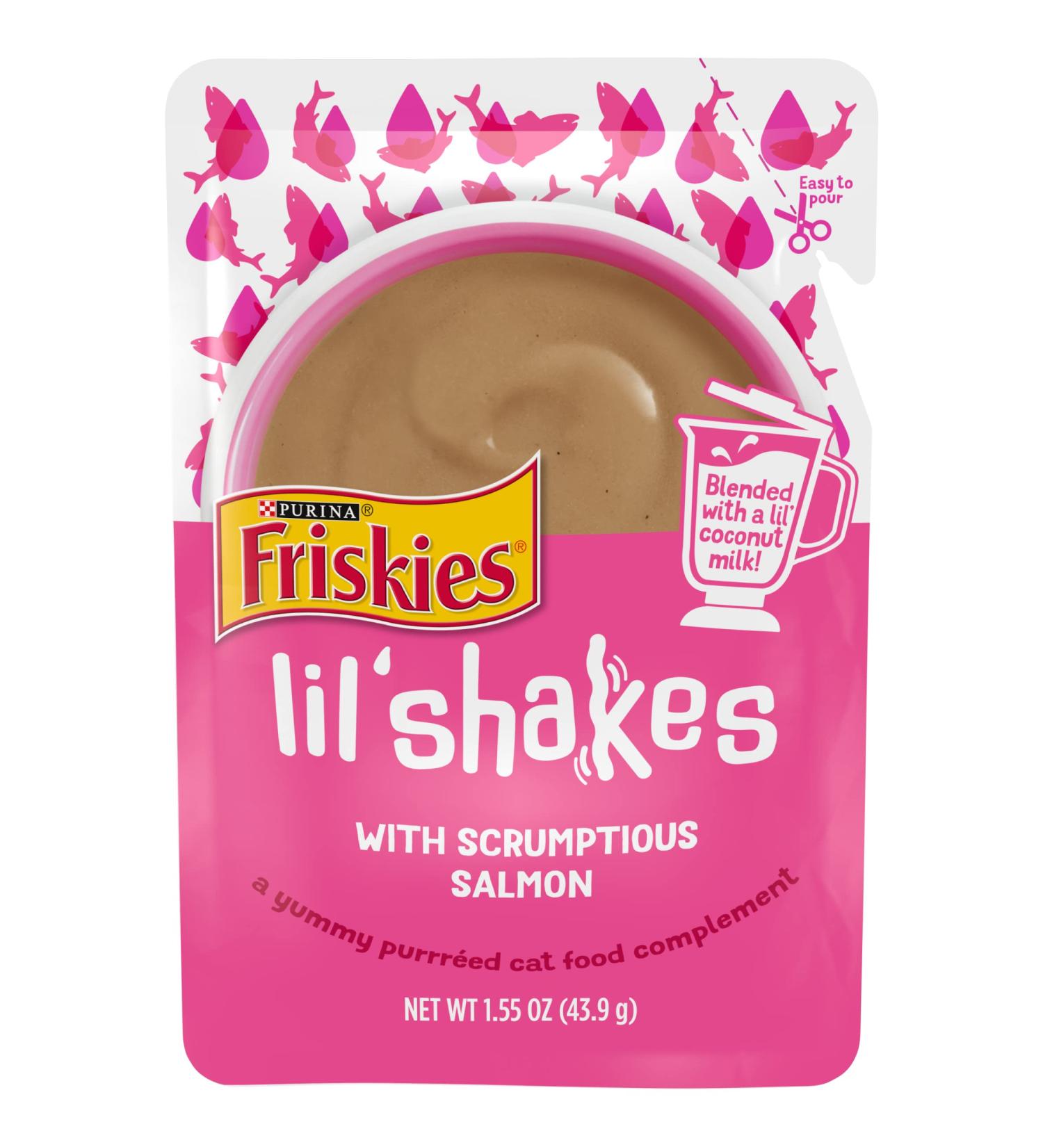 Friskies Cat Treats 1.55 oz Pouches Salmon (16 Pack) - Tasty Treats for Your Feline Friend - Buy Online on SooperMarket.com