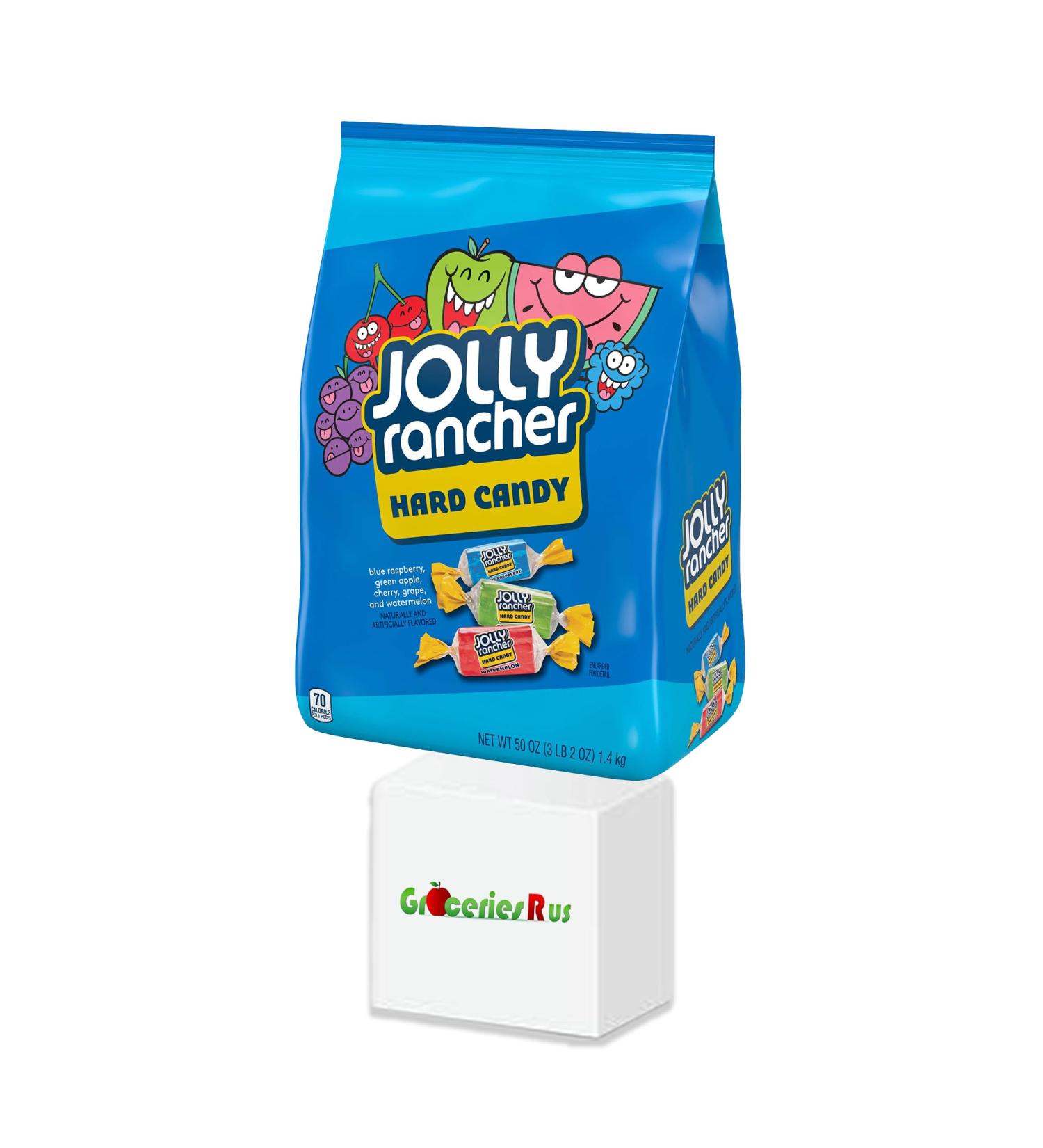 Jolly Rancher Bulk Hard Candy - Original Fruit Flavours Variety Bag - 3lb (1.4kg) Fruit 1.4 kg (Pack of 1) - Buy Online on SooperMarket.com
