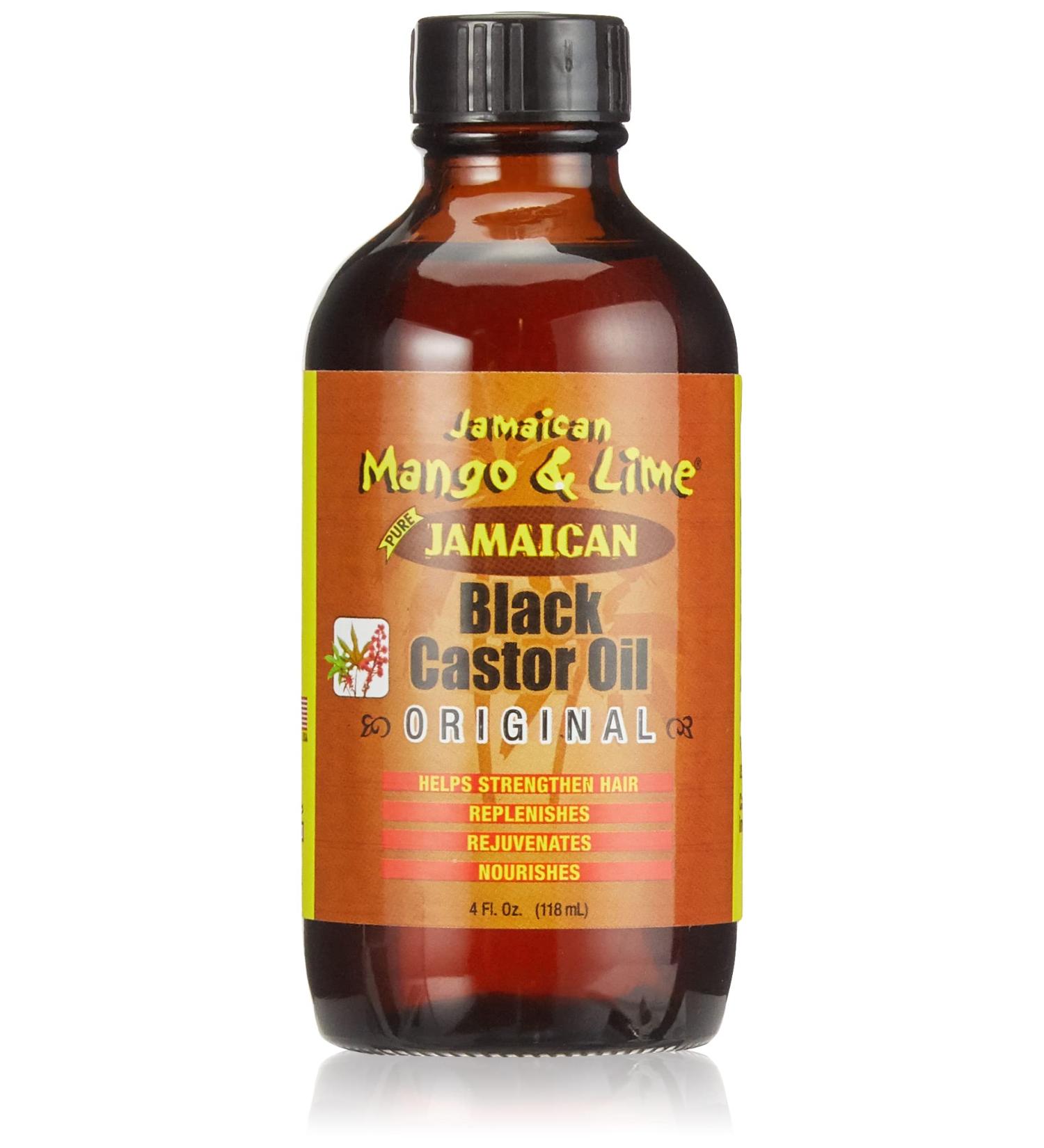 Jamaican Mango & Lime Black Castor Oil 4 oz - Original Formula - Buy Online on SooperMarket.com