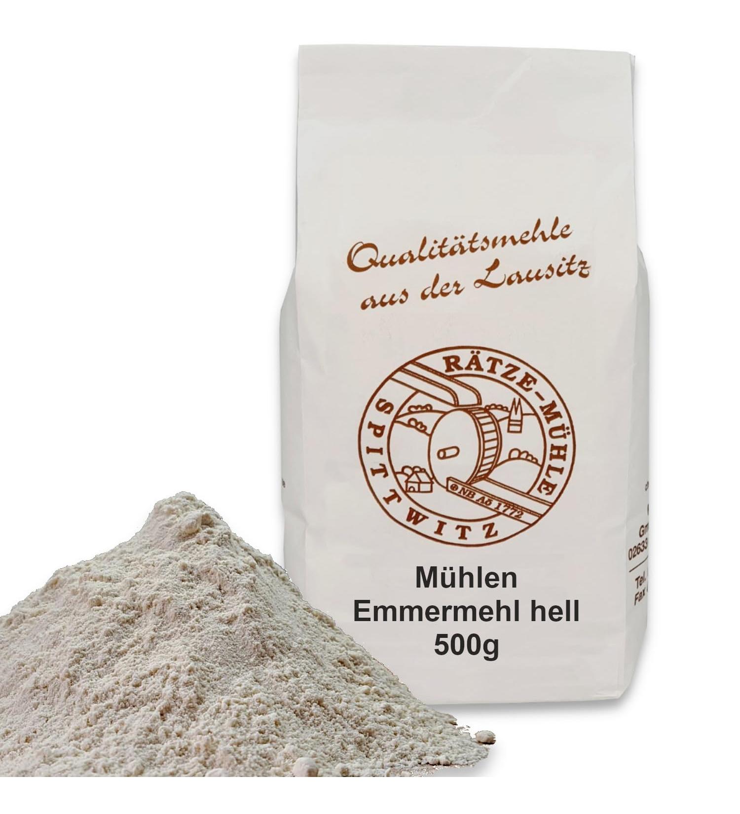 Buy M hlen Emmer Flour 500g - Fresh & Natural from R tze Mill 100% Regional Quality - International Shipping - Buy Online on SooperMarket.com