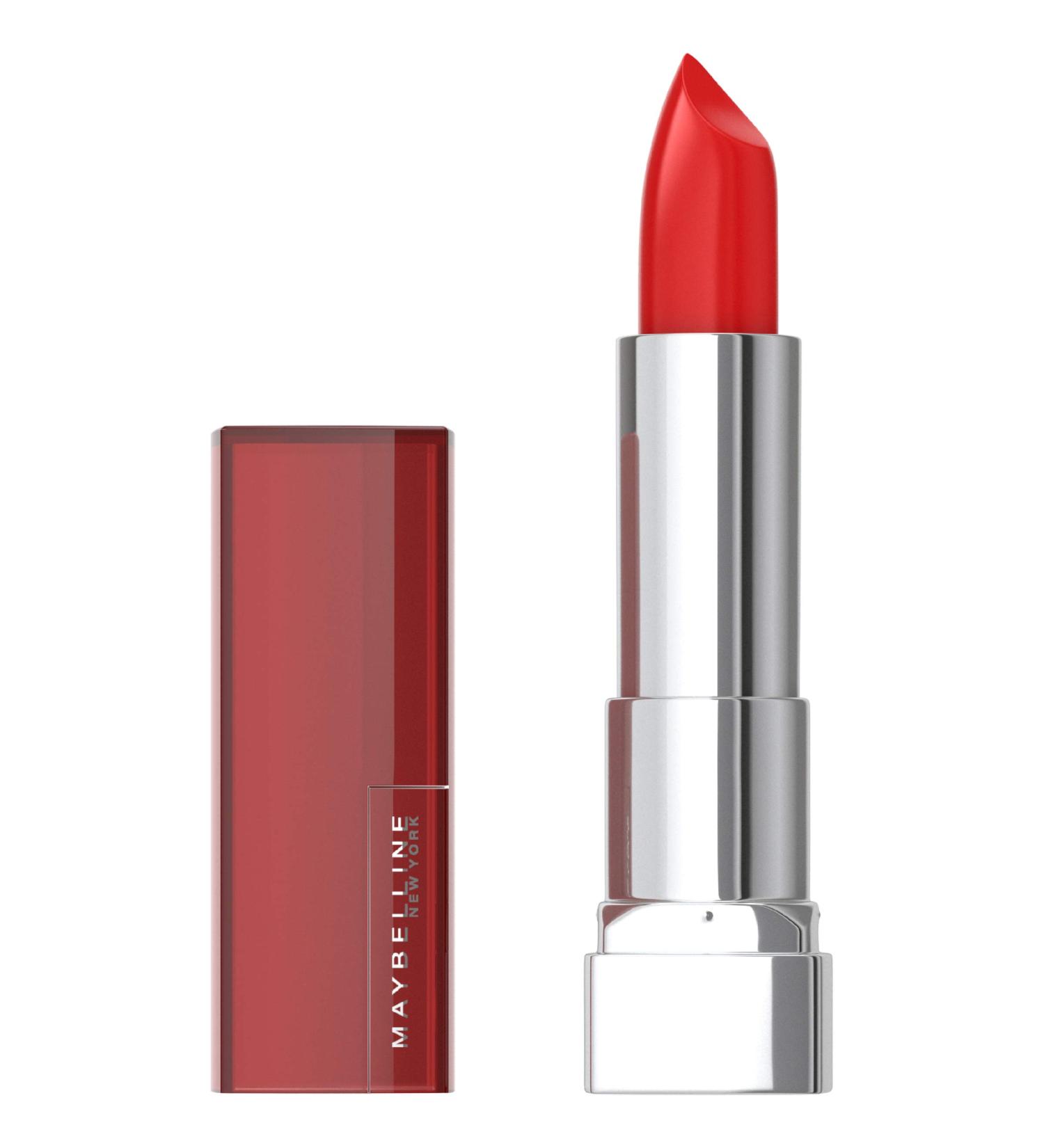 (3 Pack) Maybelline Colorsensational Lipcolor Red Revival 645 - 0.15 oz - Buy Online on SooperMarket.com
