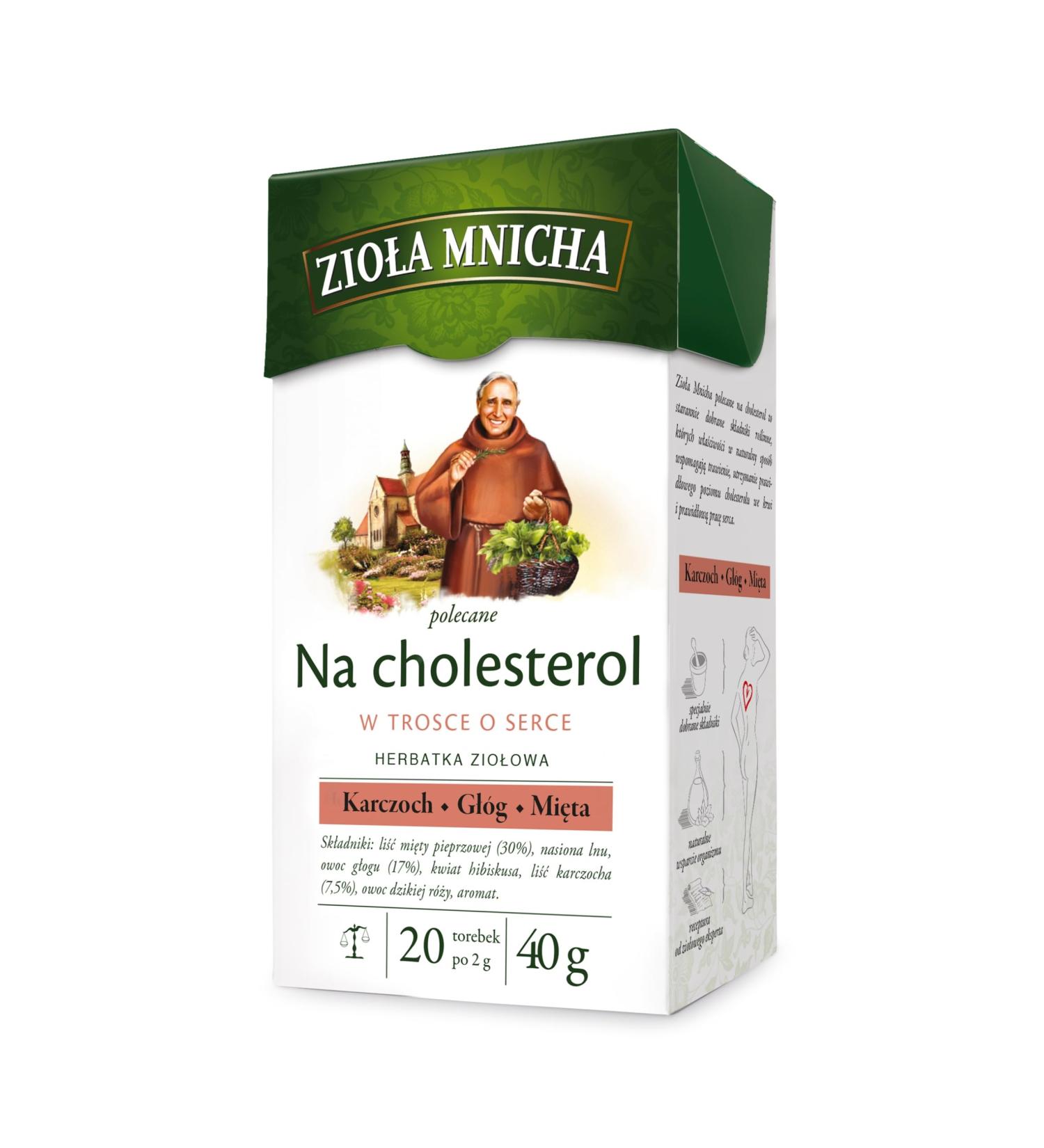 Monastic Herbs For Cholesterol Herbal Tea Natural Pure And Refreshing Herbal Fruit Infusion Herbapol