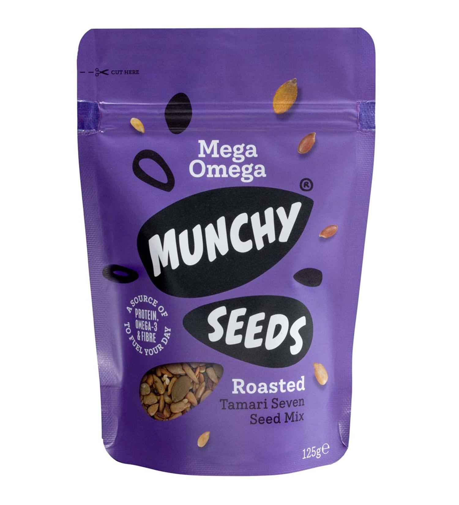 Munchy Seeds Toasted Tamari Pouches - 6x126g