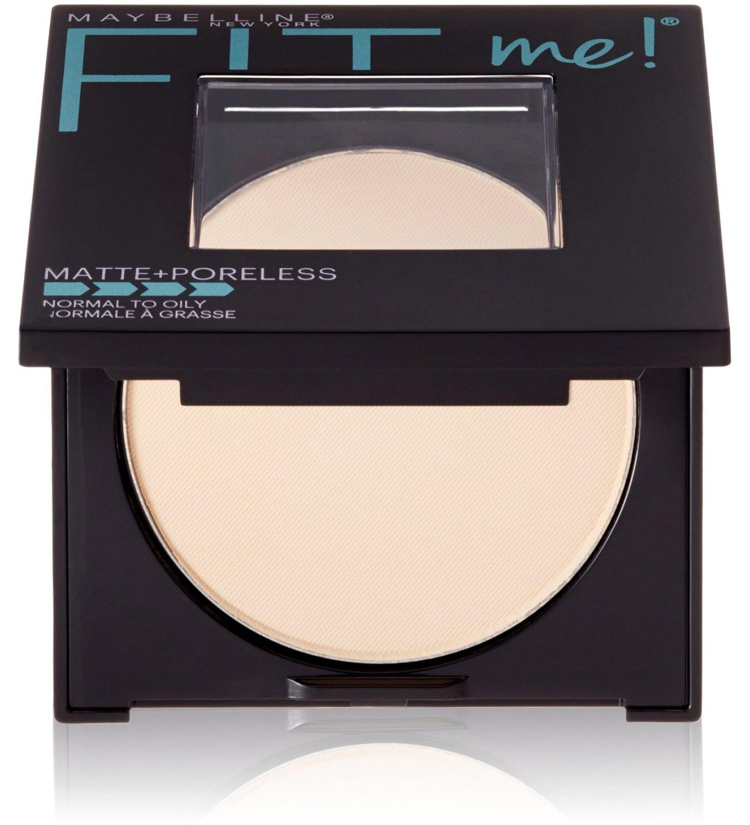 Maybelline New York Fit Me Matte + Poreless Foundation Powder Translucent 100 0.30 Ounce 0.3 Ounce (Pack of 2)