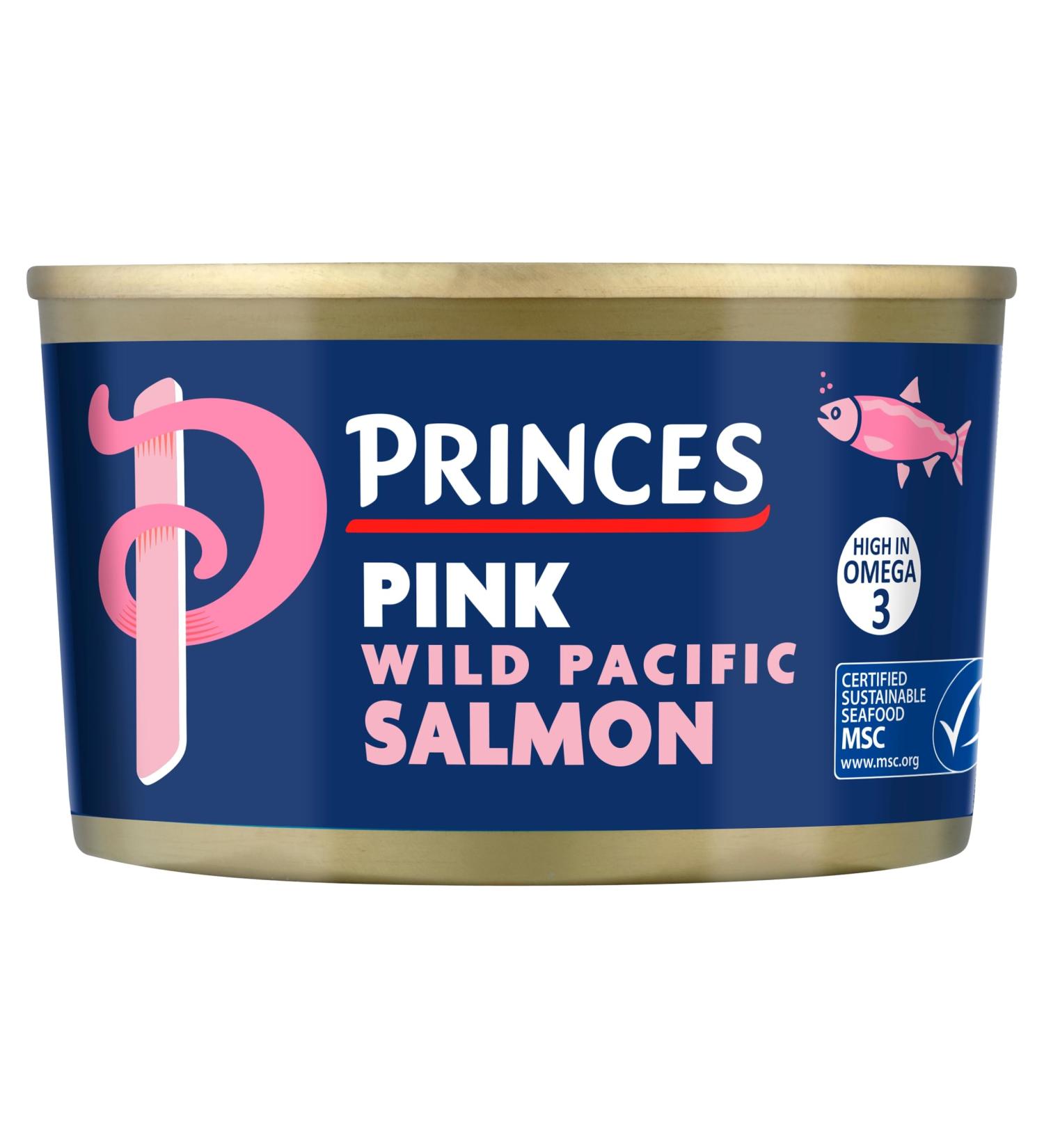 Princes Wild Pacific Pink Salmon 213g - Premium Quality Seafood - Buy Online on SooperMarket.com