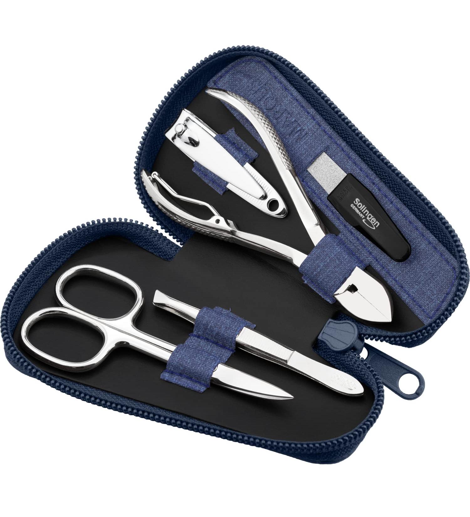 Marqus Nail Set for Men and Women - 5-Piece Manicure Set from Solingen - Travel-Friendly Nail Care Accessories - Buy Online on SooperMarket.com