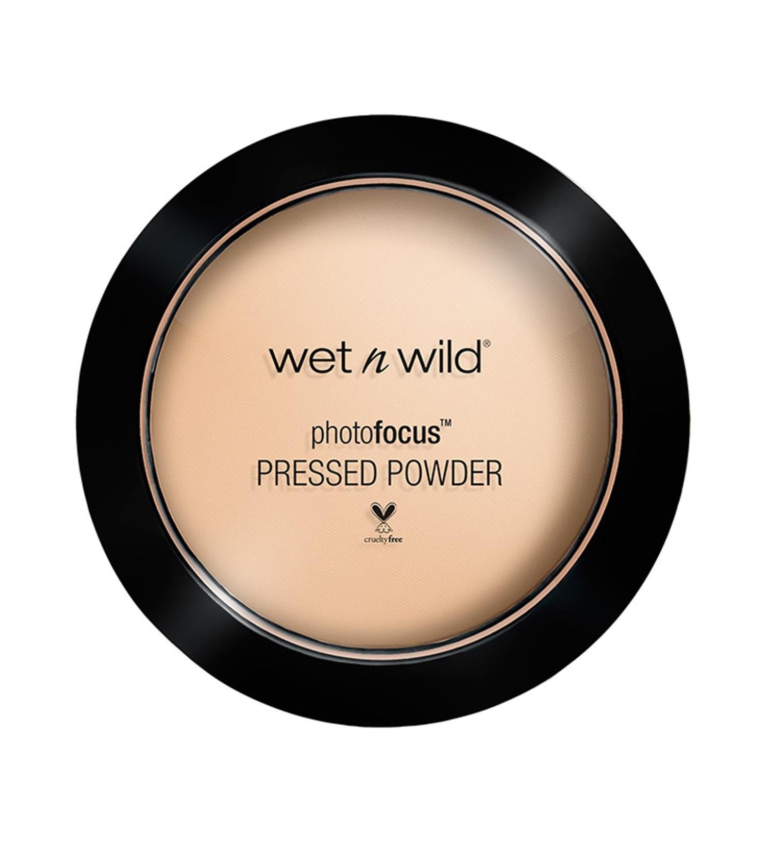 wet n wild Photo Focus Pressed Powder(Packaging may vary) Warm Light 7.5 Gram