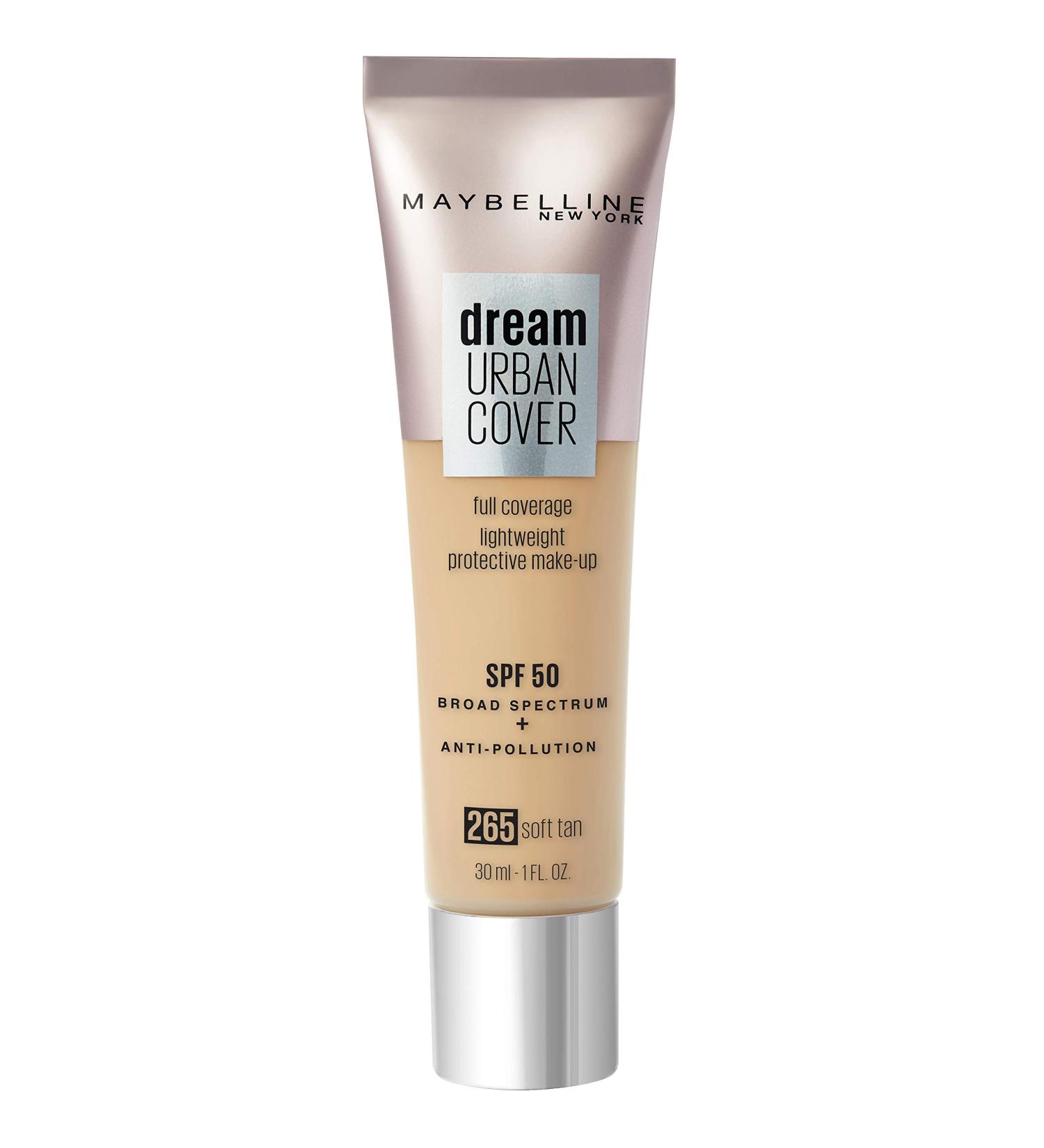 Maybelline New York Dream Urban Cover 265 Soft Tan - 30ml (Pack of 3) - Best International Shipping Available - Buy Online on SooperMarket.com