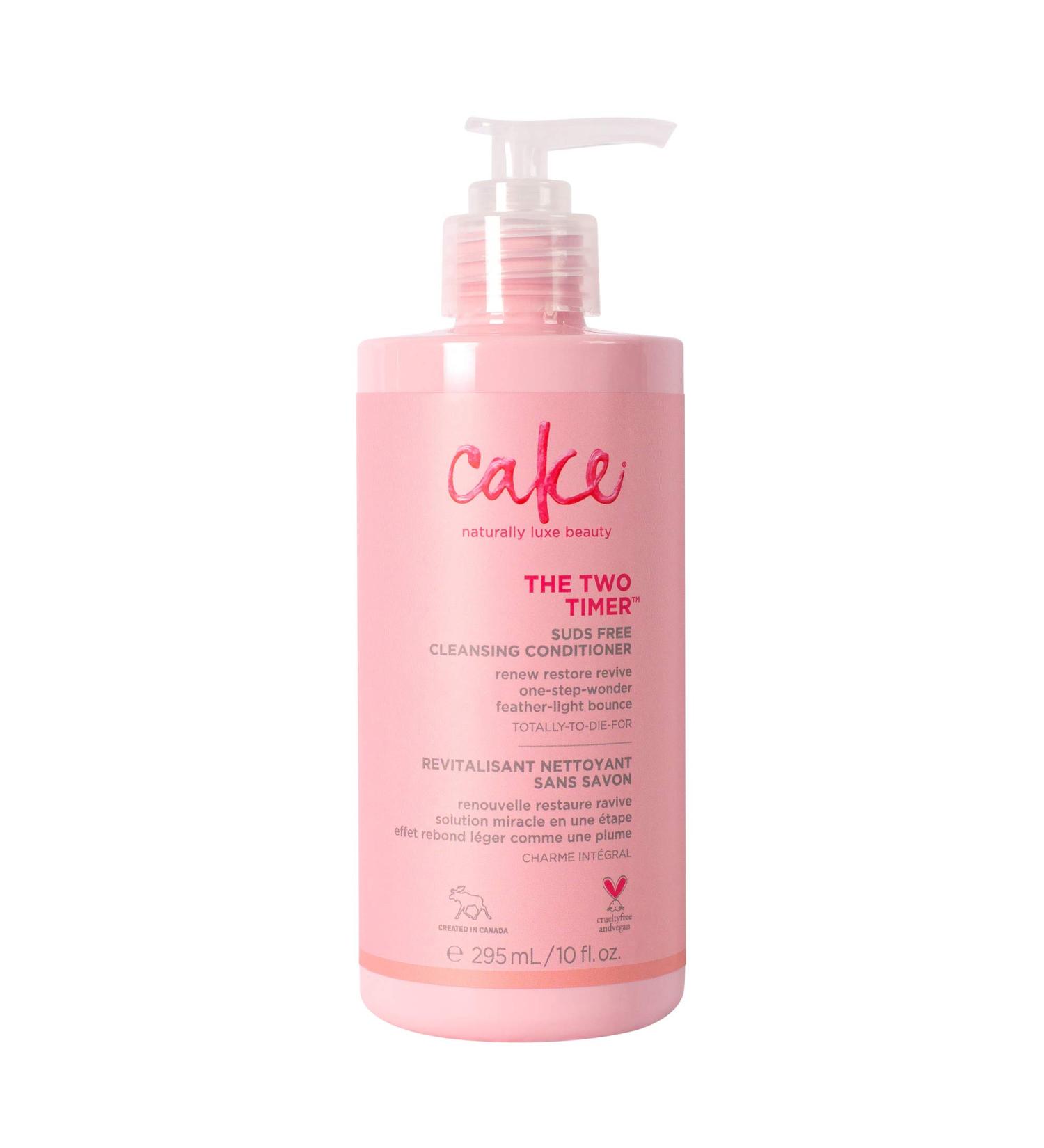 Cake Beauty Two Timer Cleansing Conditioner 10oz - Sulphate Free Formula - Buy Online on SooperMarket.com