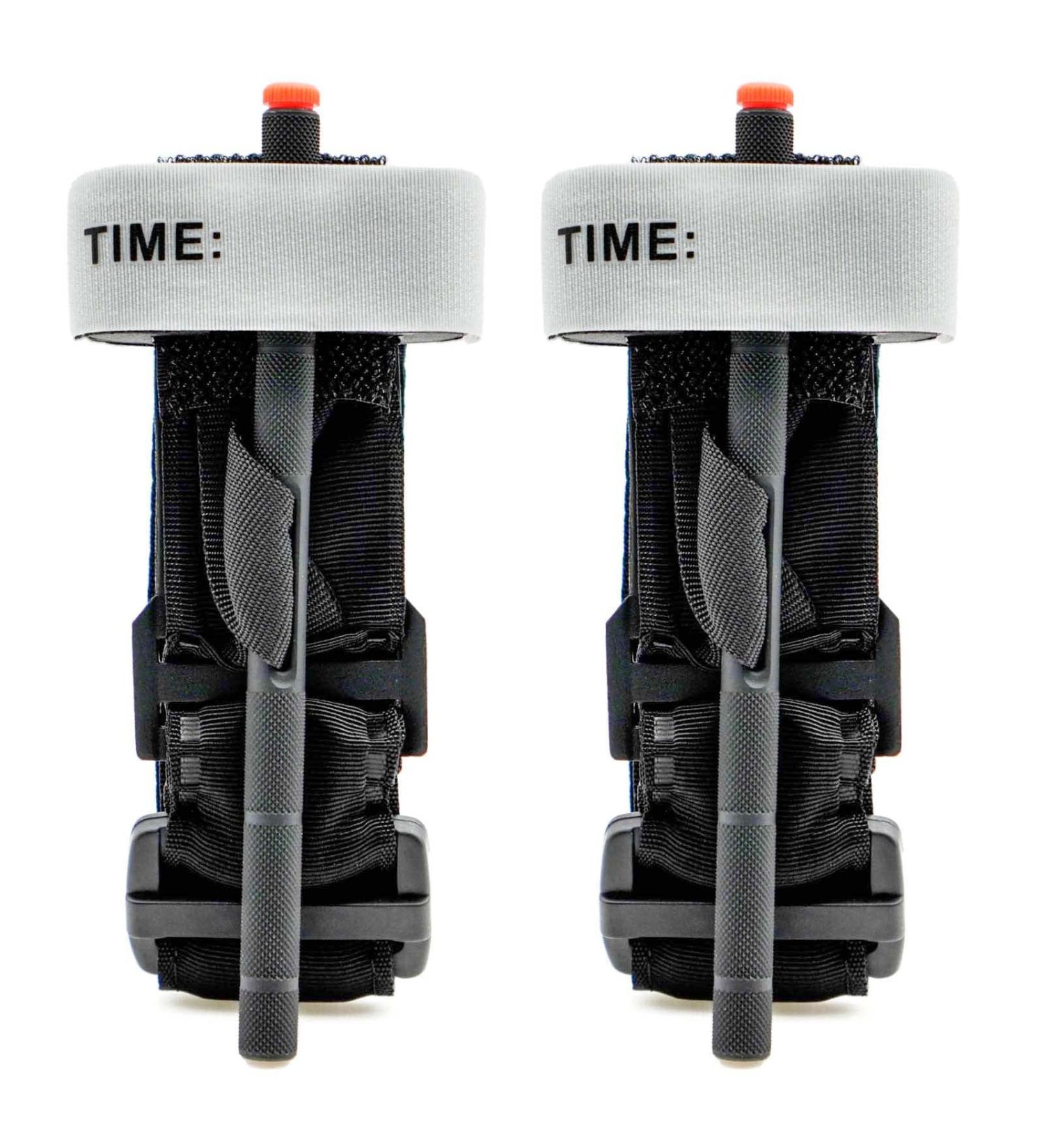Rhino Rescue Tourniquets - One-Handed First Aid Set for Emergency Bleeding | Life-Saving Military Nozzle for Paramedics | Tactical 2-Piece Kit for Open Field Use - Buy Online on SooperMarket.com