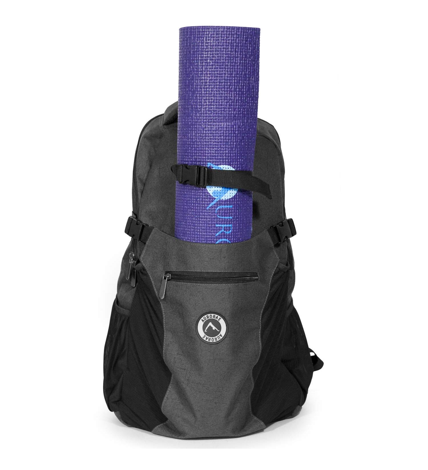AURORAE Yoga Backpack 2.0 - Dark Grey (Mat Sold Separately) - Shop Now! - Buy Online on SooperMarket.com