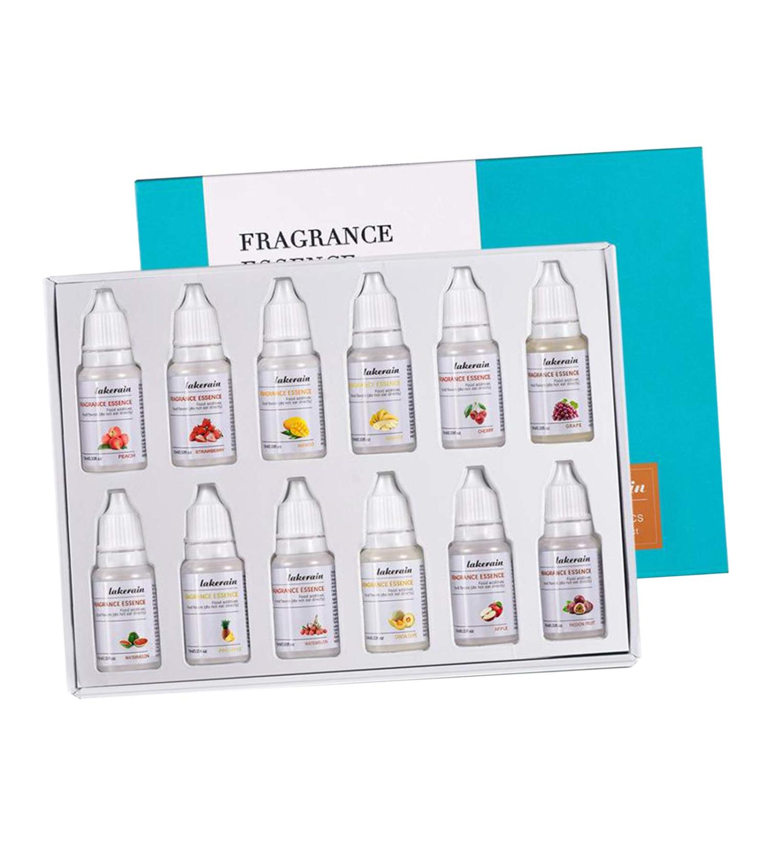 12x DIY C Base Oil - Natural Food Grade Lotion Lipstick Making Flavor Moisturizing 10ml - Style 2 - Buy Online on SooperMarket.com