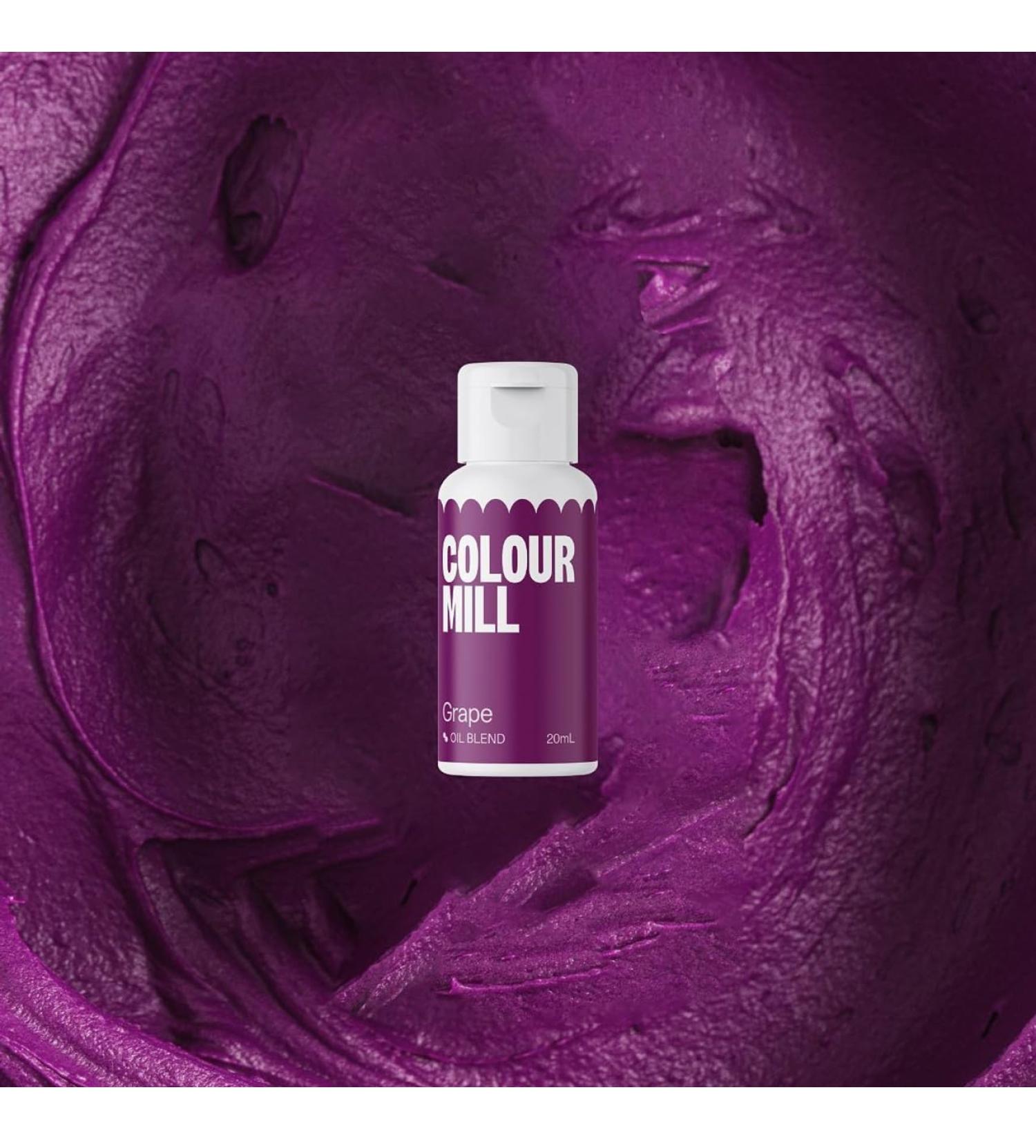 Colour Mill Grape Oil Based Food Colouring 20ml Colours all Icings Chocolate Dough and More