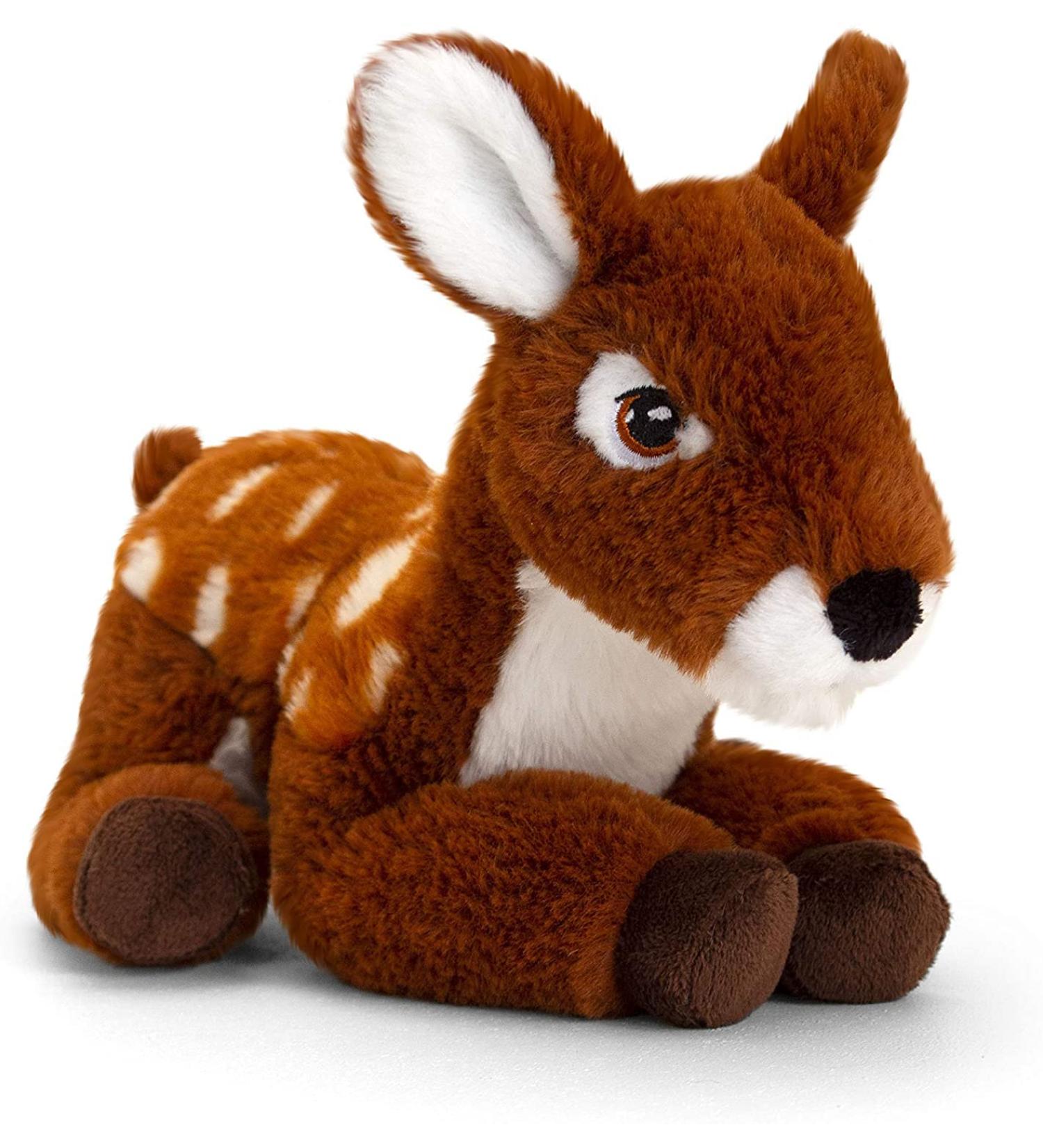 Deluxe Paws Eco-Friendly Deer Toy | 100% Recycled Plush | Sustainable Pet Plaything - Buy Online on SooperMarket.com