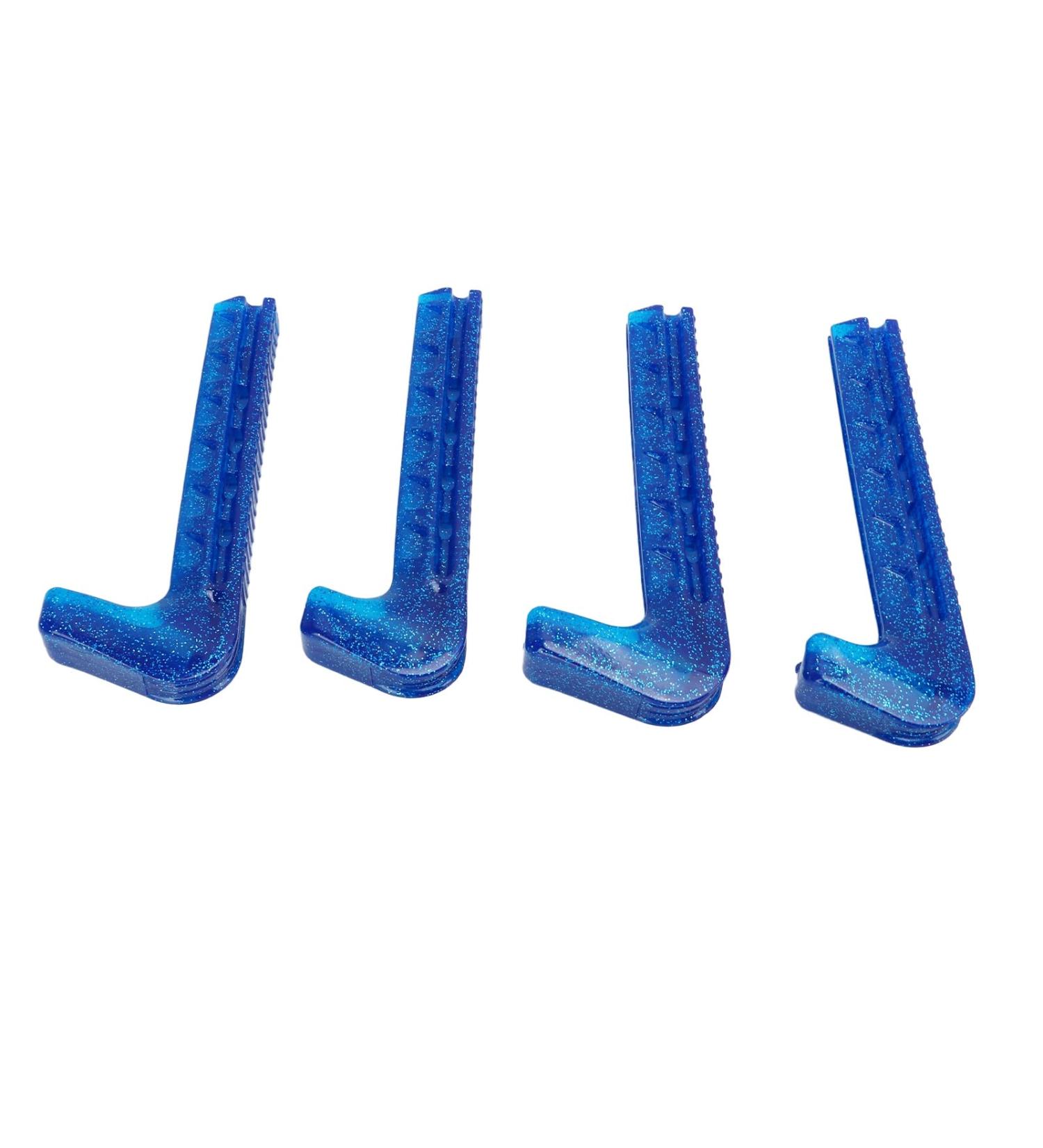 Kadimendium Soft Adjustable Plastic Ice Skate Guards - Blue | Blade Covers for Home - Buy Online on SooperMarket.com