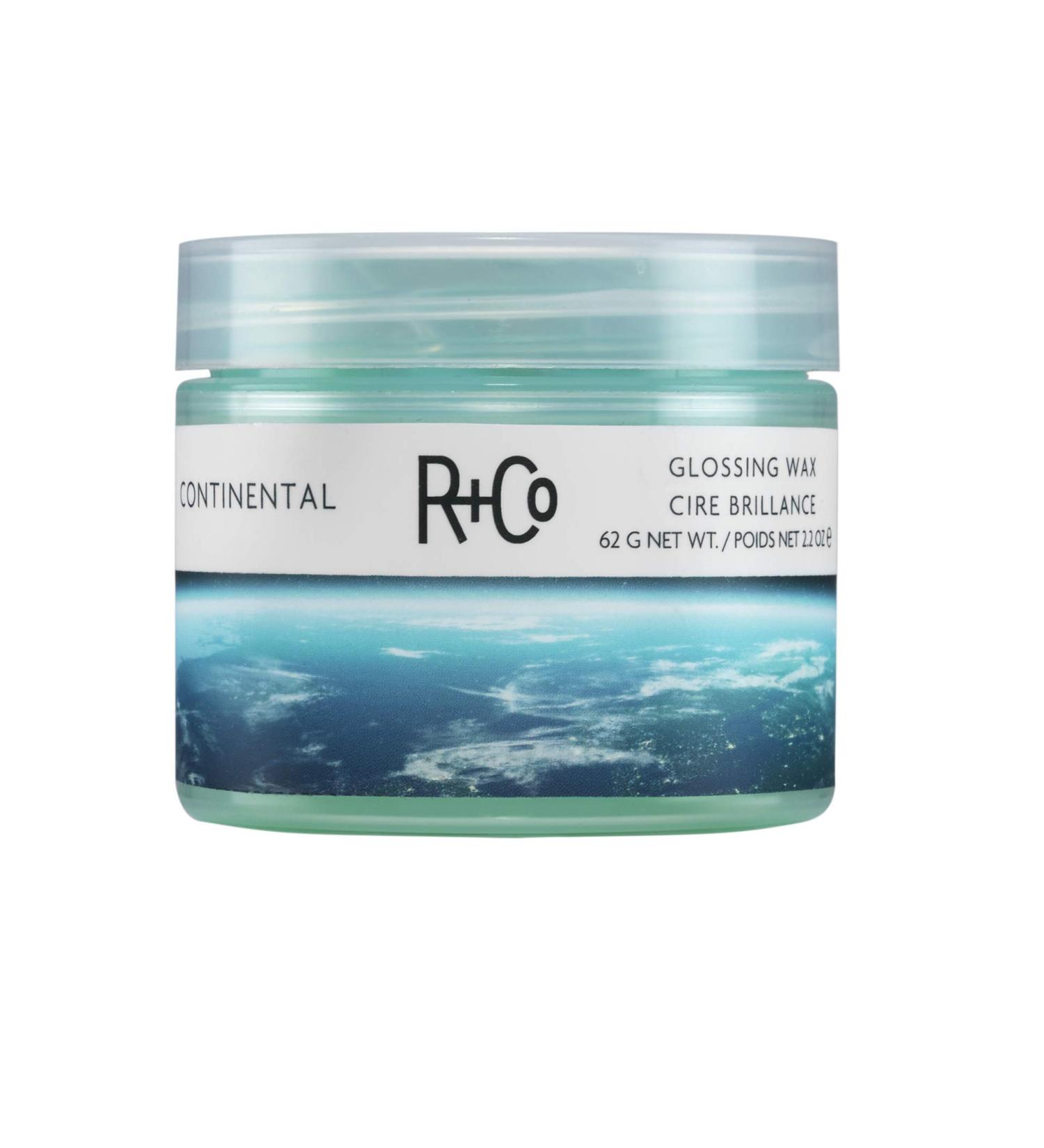 R+Co Continental Glossing Wax 2.2 Oz - Lightweight Wax for Lasting Hold and High Shine - Buy Online on SooperMarket.com