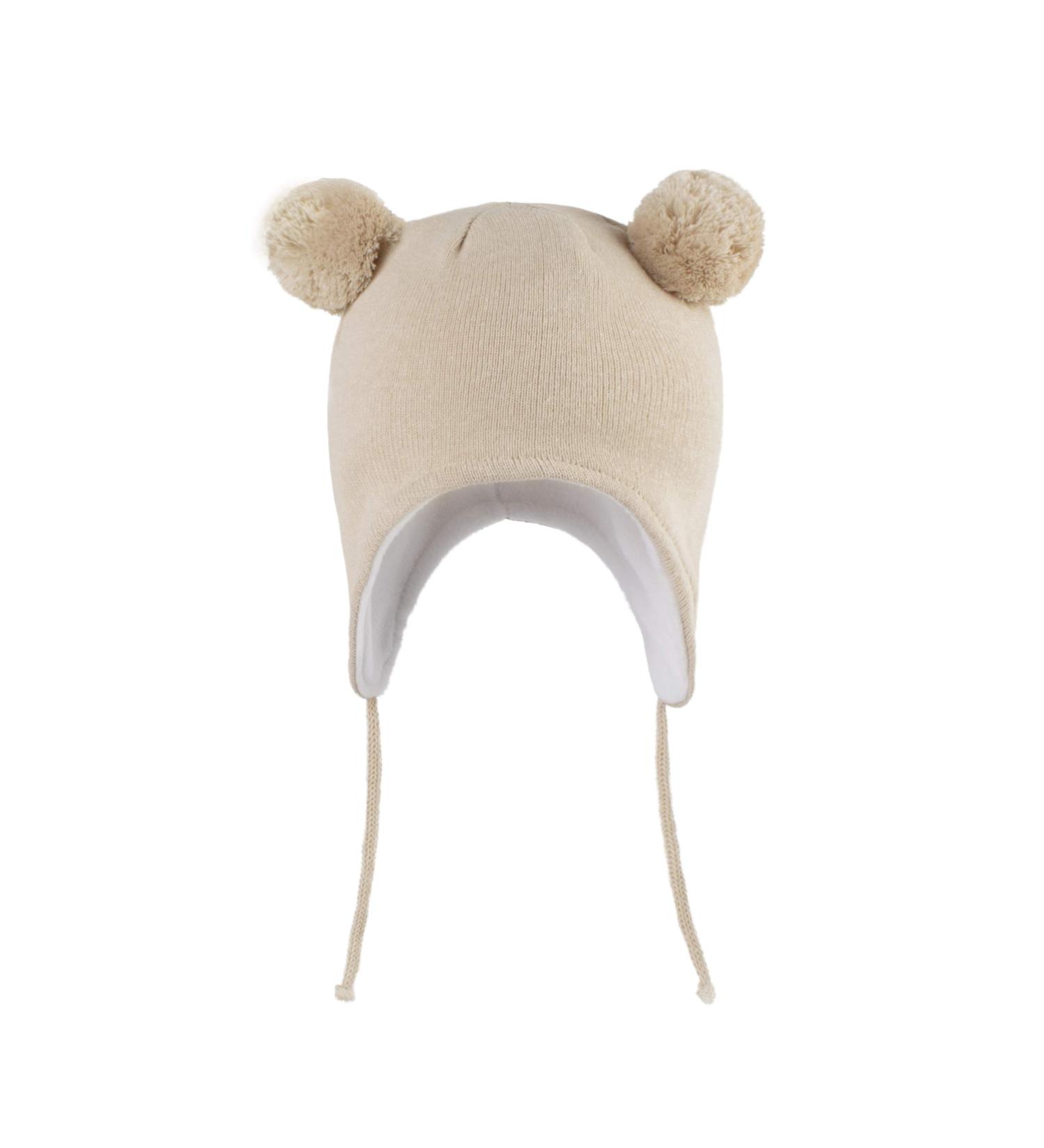 LANGZHEN Toddler Winter Hat Earflap Knit Cap Fleece Lined Beanie - Khaki, 6-12 Months - Buy Online on SooperMarket.com