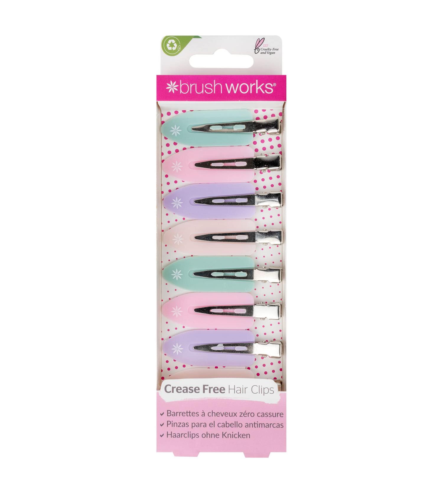Brushworks No Crease Clips Pastel - Buy Online on SooperMarket.com