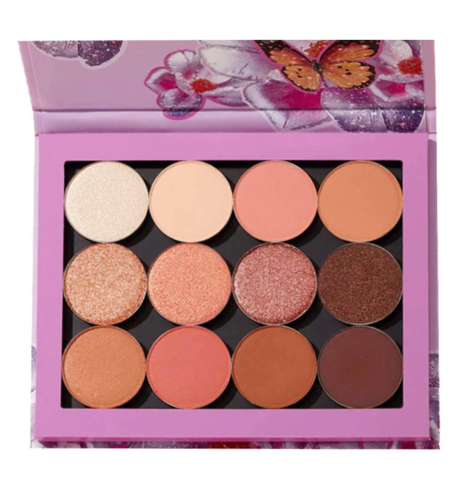 Colourpop INNER PEACH Eyeshadow Palette Matte Metallic Warm Customizable