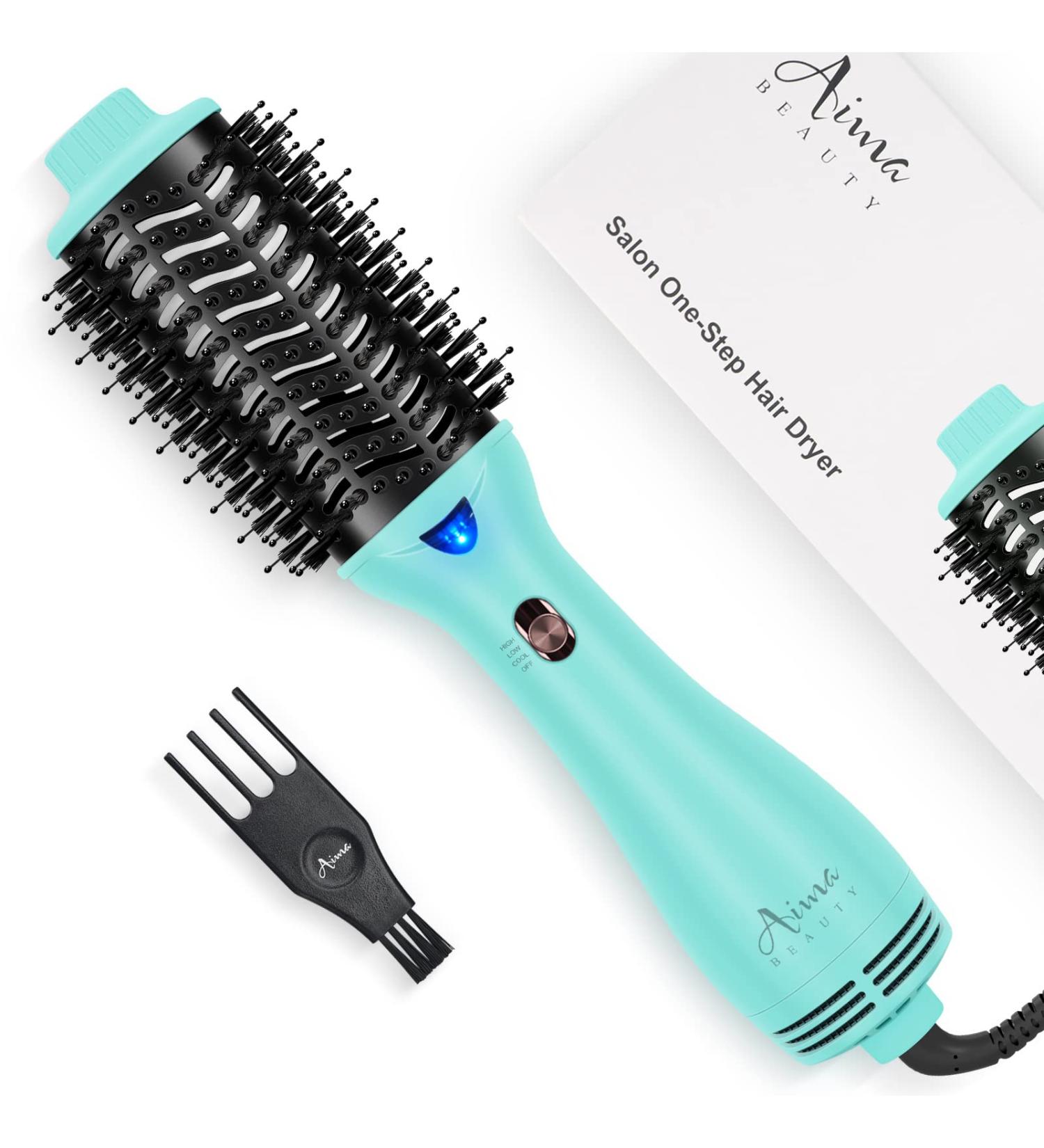 Aima Beauty Professional Hot Air Brush 4-in-1 Volumizer - Anti-Scald Ionic Technology - for All Hair Types - Buy Online on SooperMarket.com