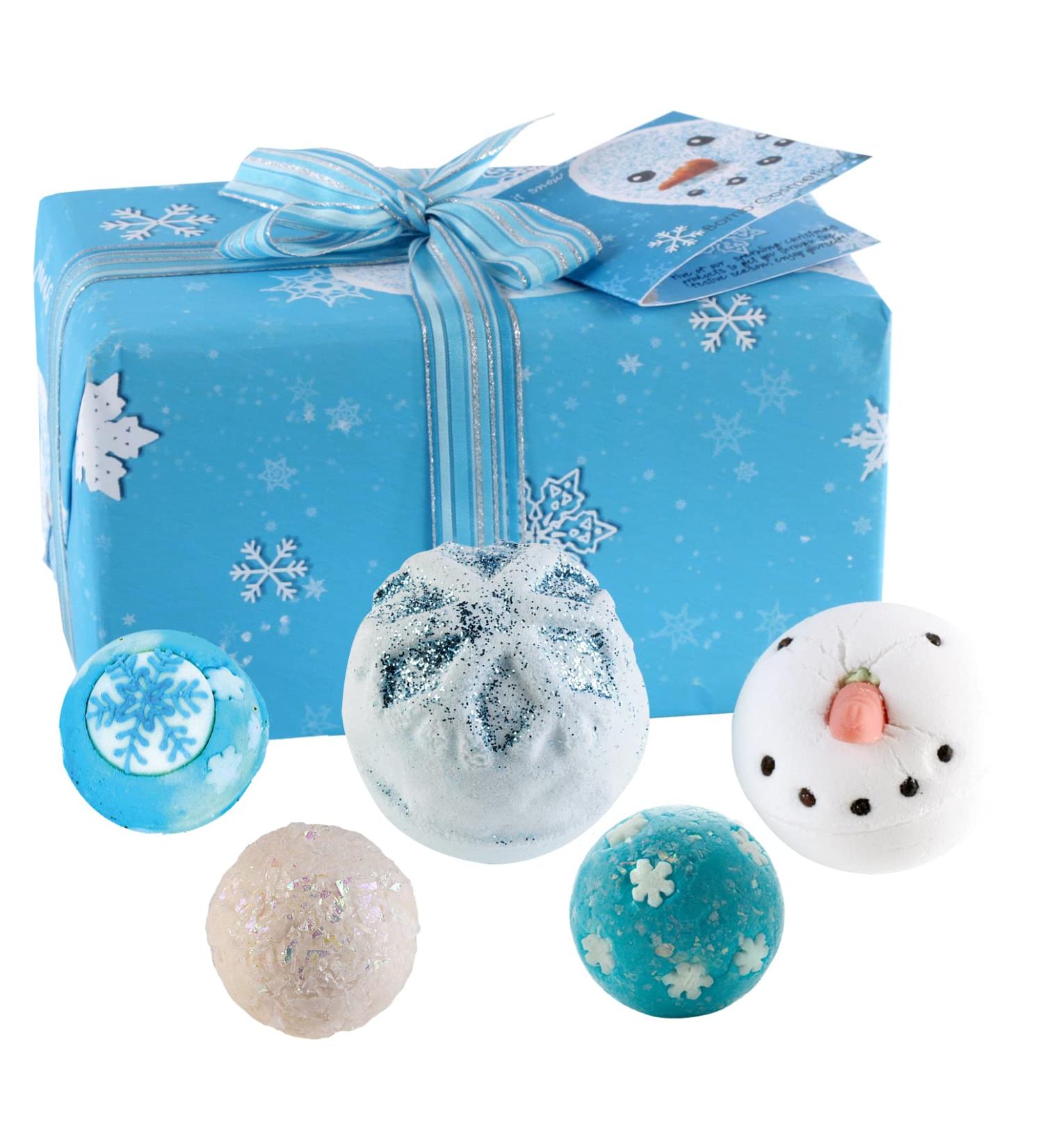 Bomb Cosmetics Let it Snow Handmade Bath and Body Gift Pack - 5-Piece Set (410g) - Buy Online on SooperMarket.com