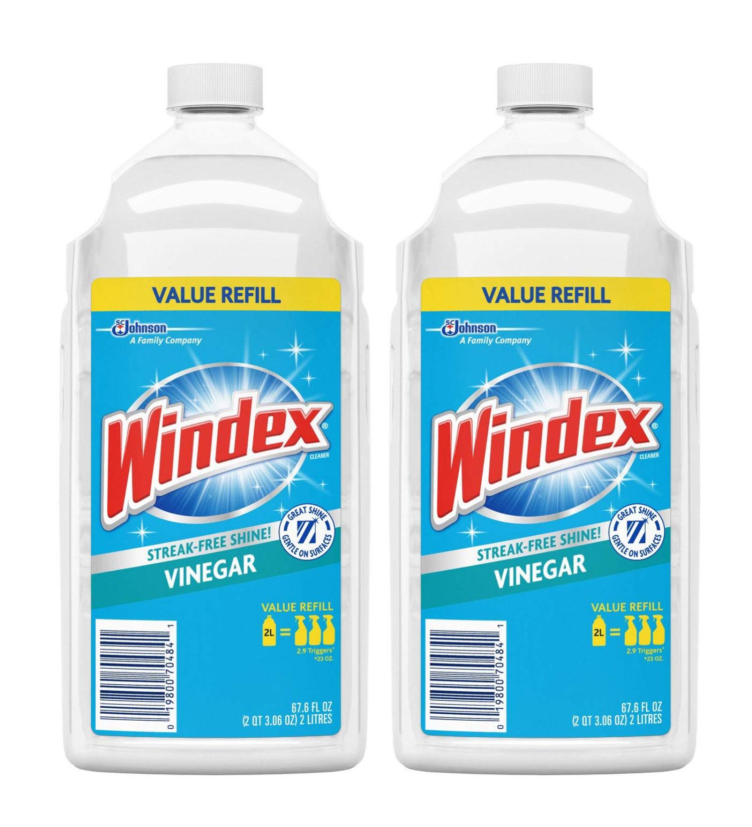 WINDEX Vinegar Multi-Surface Cleaner Refill 2L - Eco-Friendly Powerful & Versatile Cleaning Solution for Home & Office - Buy Online on SooperMarket.com