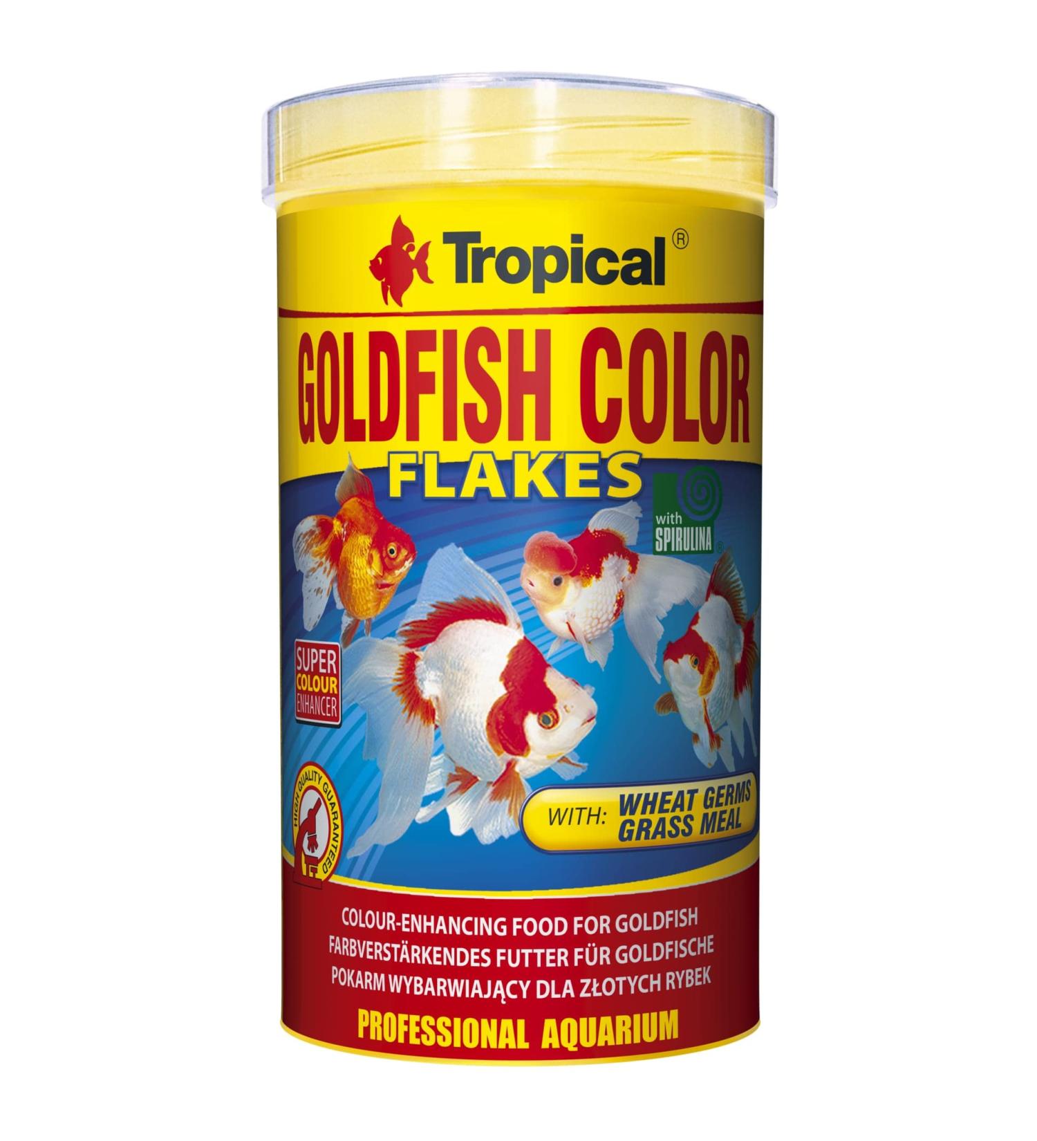 Tropical Goldfish Colour Flakes - 100 g - Buy Online on SooperMarket.com