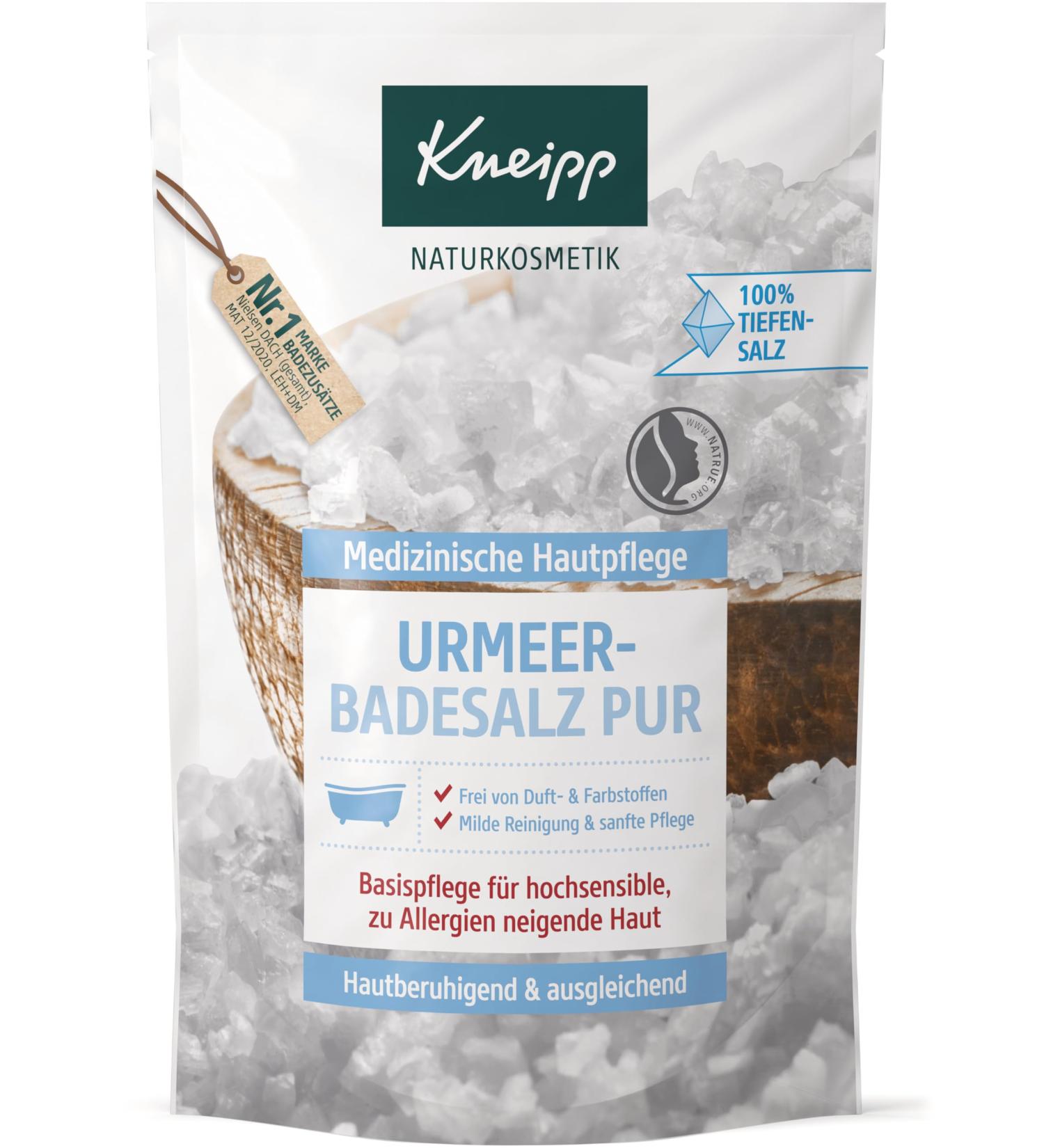 Kneipp GmbH Kneipp Primeval Sea Bath Salt Pure (6 x 500 gr)