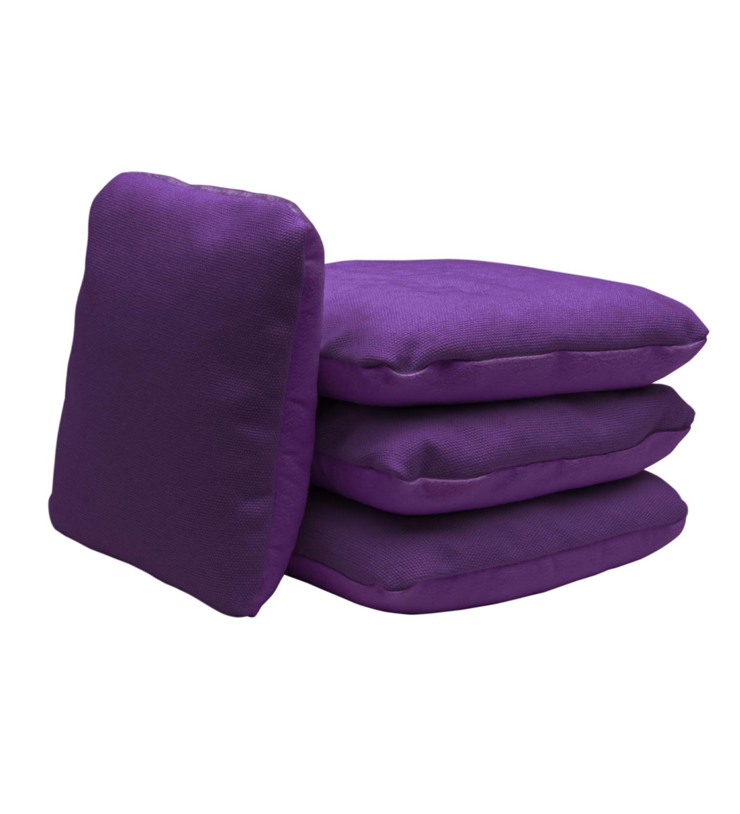 GoSports Tournament Cornhole Bags - Purple - Dual Sided Stop & Slide Bean Bags - Buy Online on SooperMarket.com
