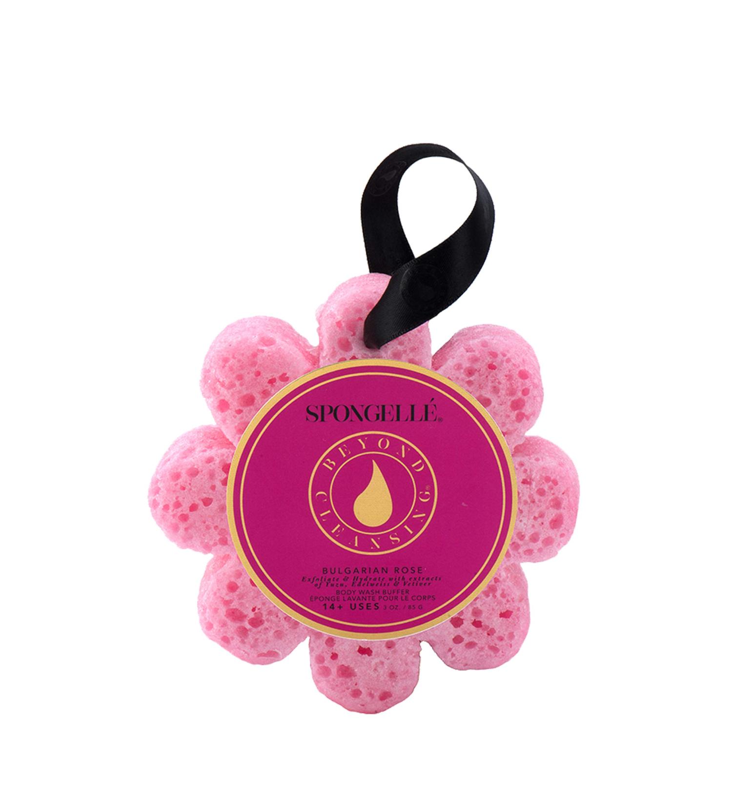 Spongell Wild Flower Body Wash Infused Buffer Bulgarian Rose - Buy Online on SooperMarket.com