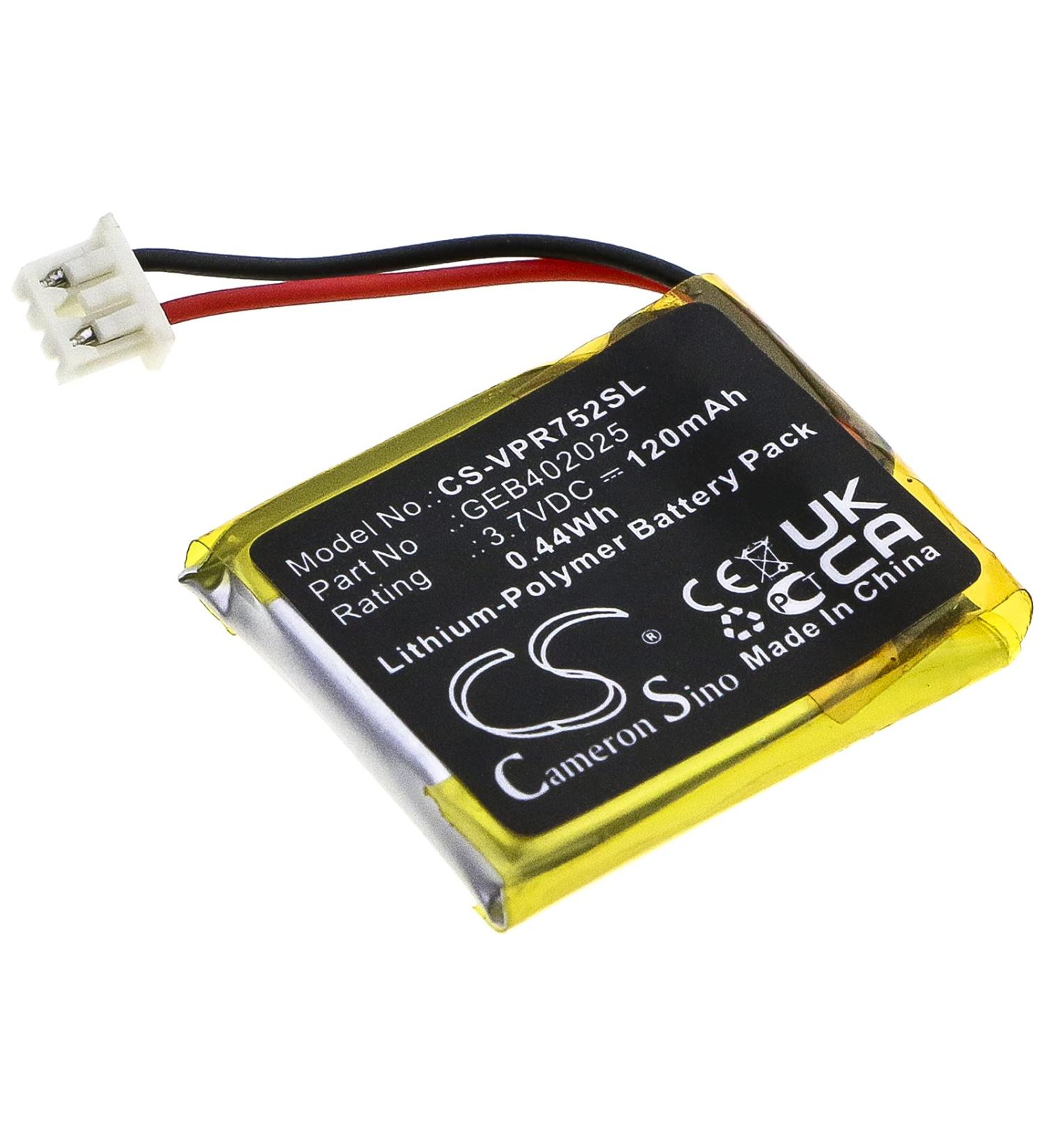 120mAh Battery Replacement for Clif 7351V 7752X 7752V High-Quality (3.7V) | International Shipping Available - Buy Online on SooperMarket.com