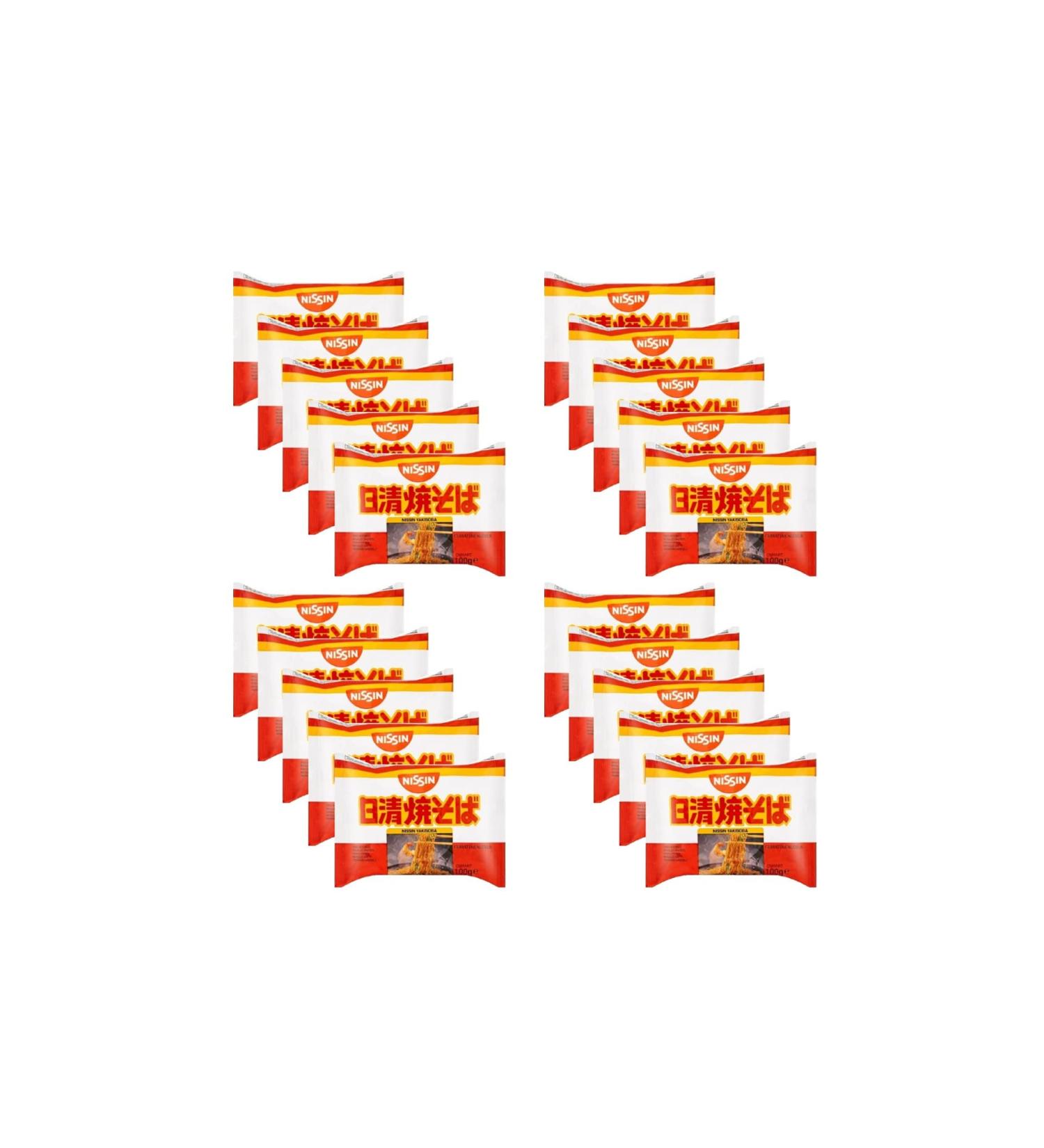 Nissin Demae Ramen Instant Ramen Noodles - Yakisoba Flavour 100g (Pack of 20) by CNMART - Buy Online on SooperMarket.com
