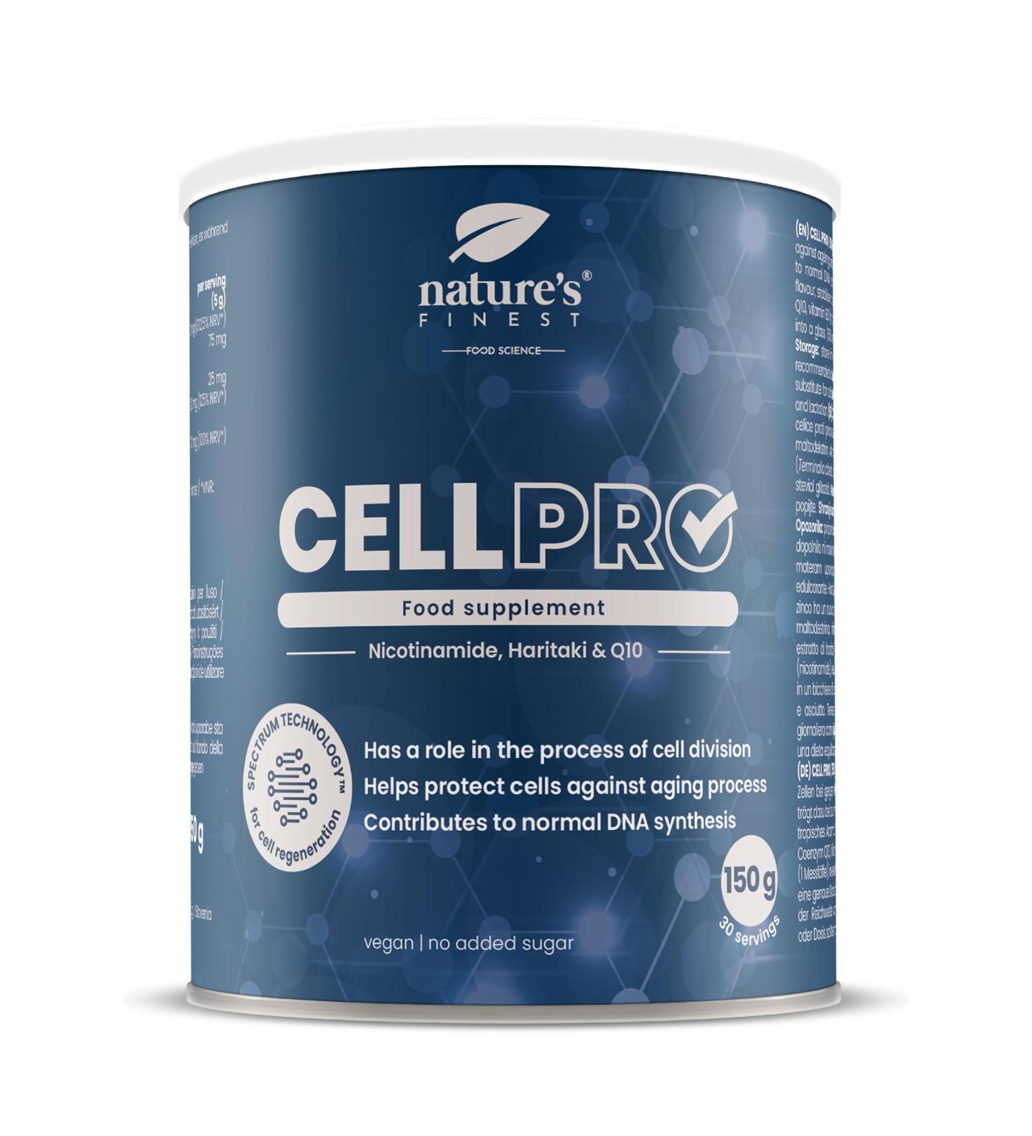 Nature's Finest Cell PRO | Advanced Anti-Age Formula | Nourishes & Rejuvenates Skin | Supports Optimal Cellular Health & Vitality | Vegan | 3rd Party Quality Tested 1 - Buy Online on SooperMarket.com