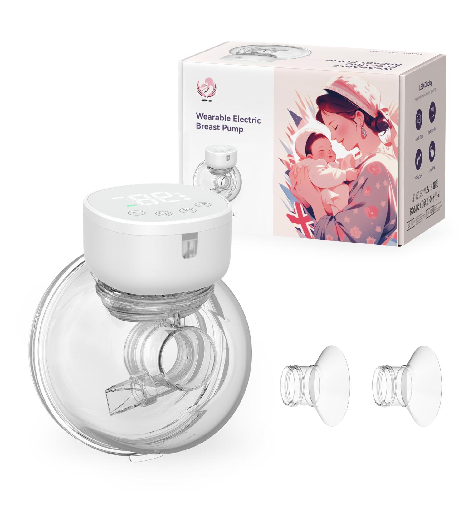 Electrical Milk Pump - Portable & Hands-Free with 3 Modes 9 Levels & LCD Display - Comfort & Convenience for Adults - Buy Online on SooperMarket.com