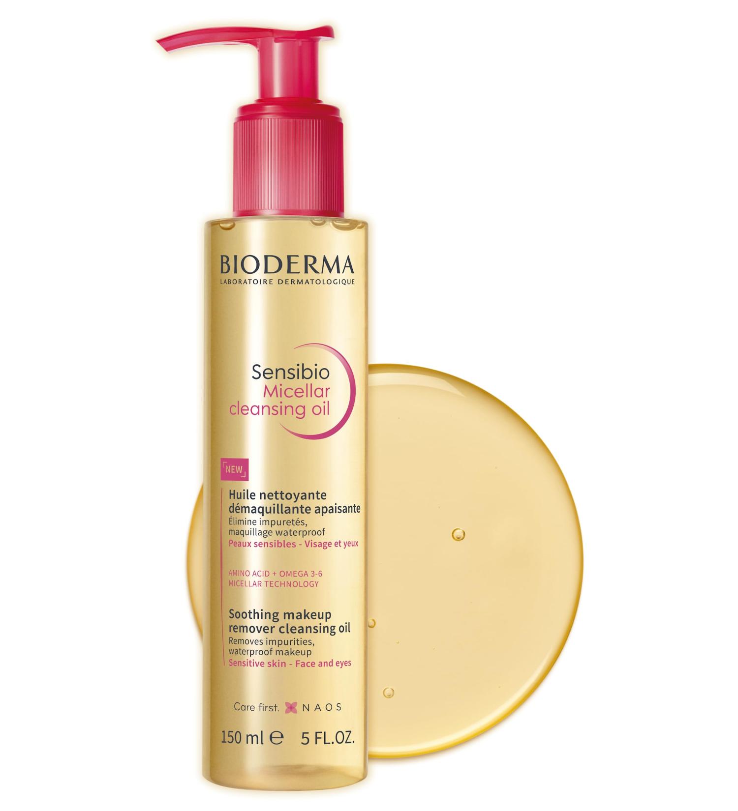 Bioderma Sensibio Micellar Oil 150ml - Gentle Makeup & SPF Remover for Sensitive Skin - Buy Online on SooperMarket.com