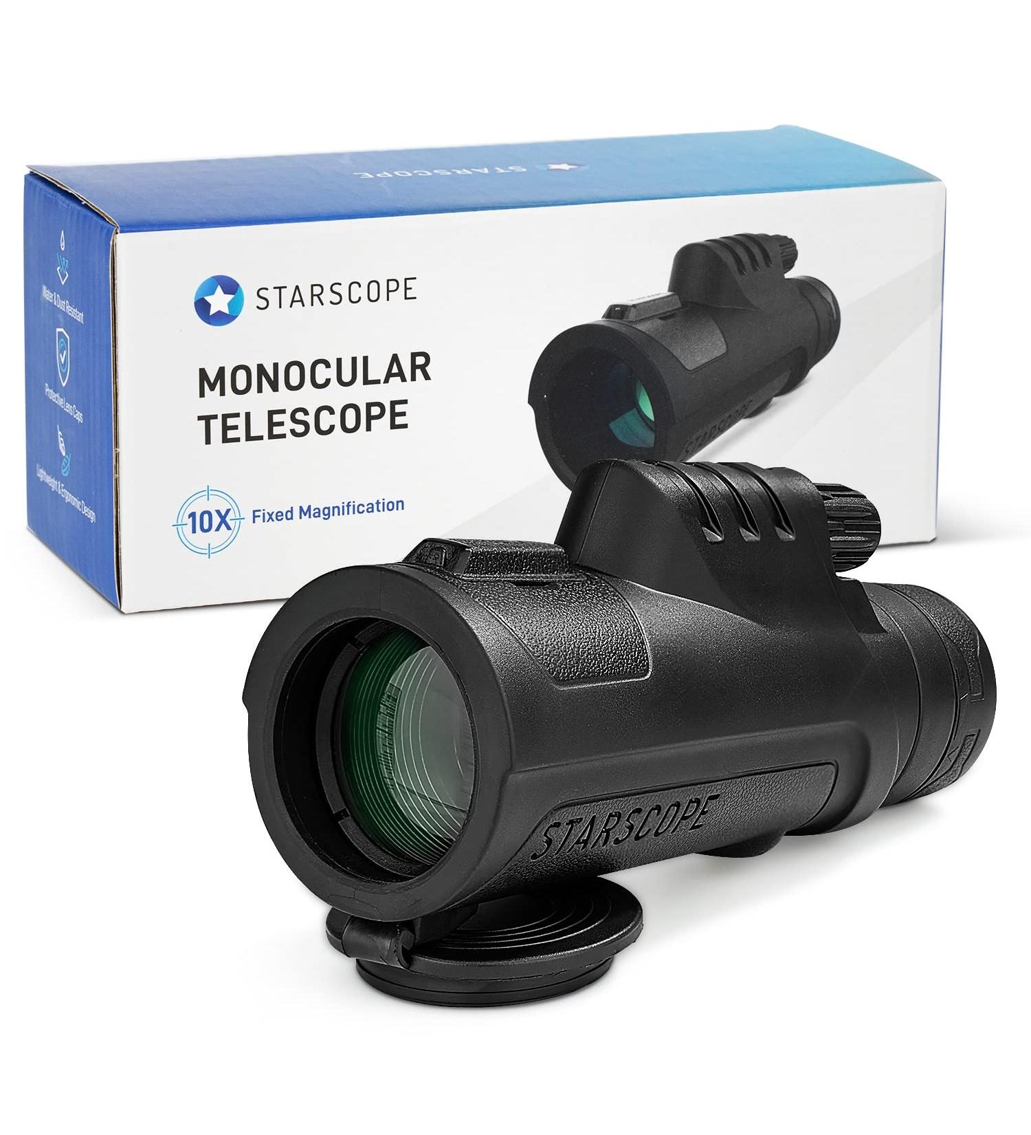 STARSCOPE Monocular G3 - Long-Range 10x42 High Powered Monocular | Small Monocular for Bird Watching  Hunting  Sports  and More | Monoculars for Adults with BAK4 Prism and Wide Field of View - Buy Online on SooperMarket.com