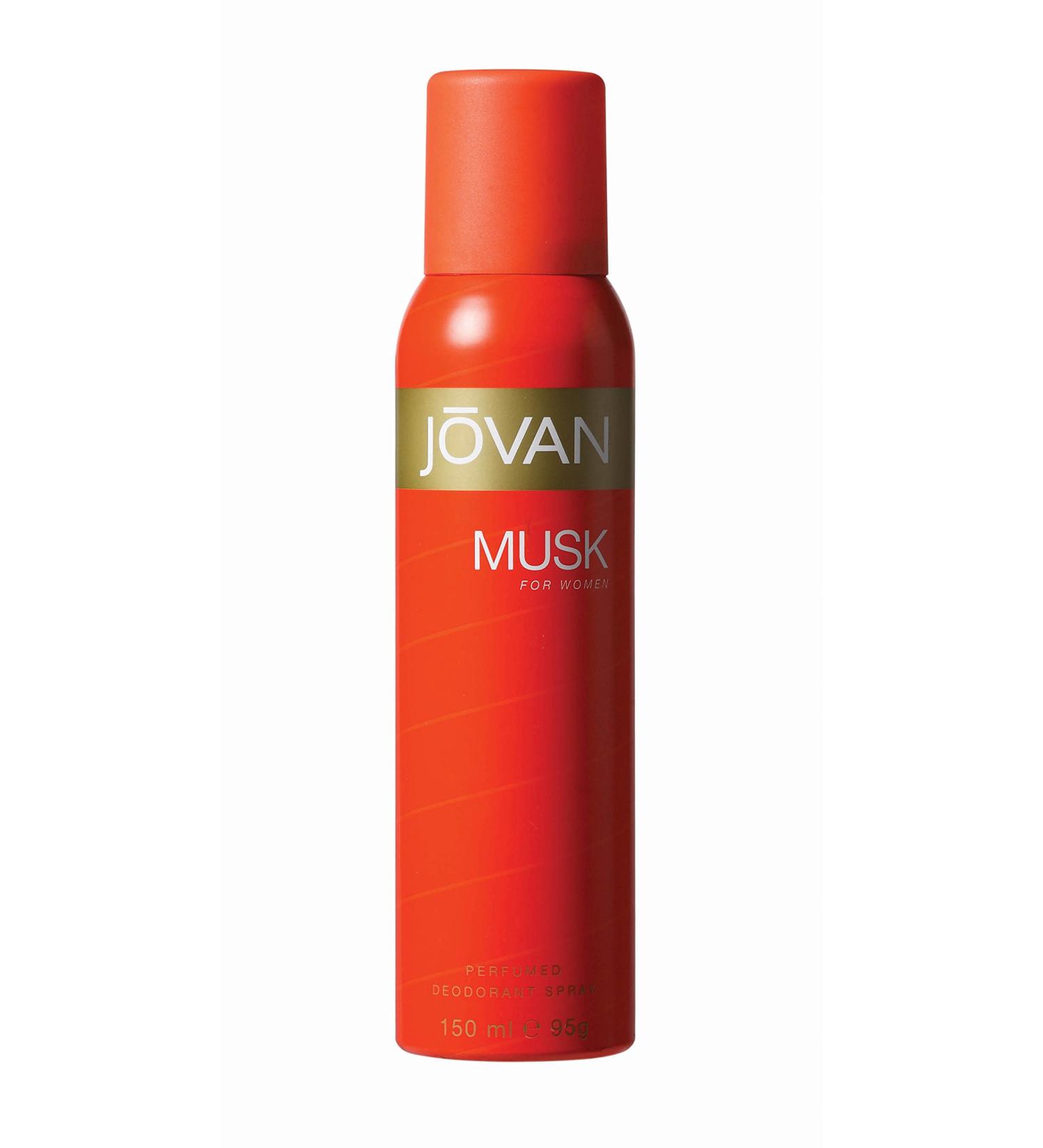 Jovan Deodorant Spray for Women  Musk  5 Ounce Musk  5 Ounce