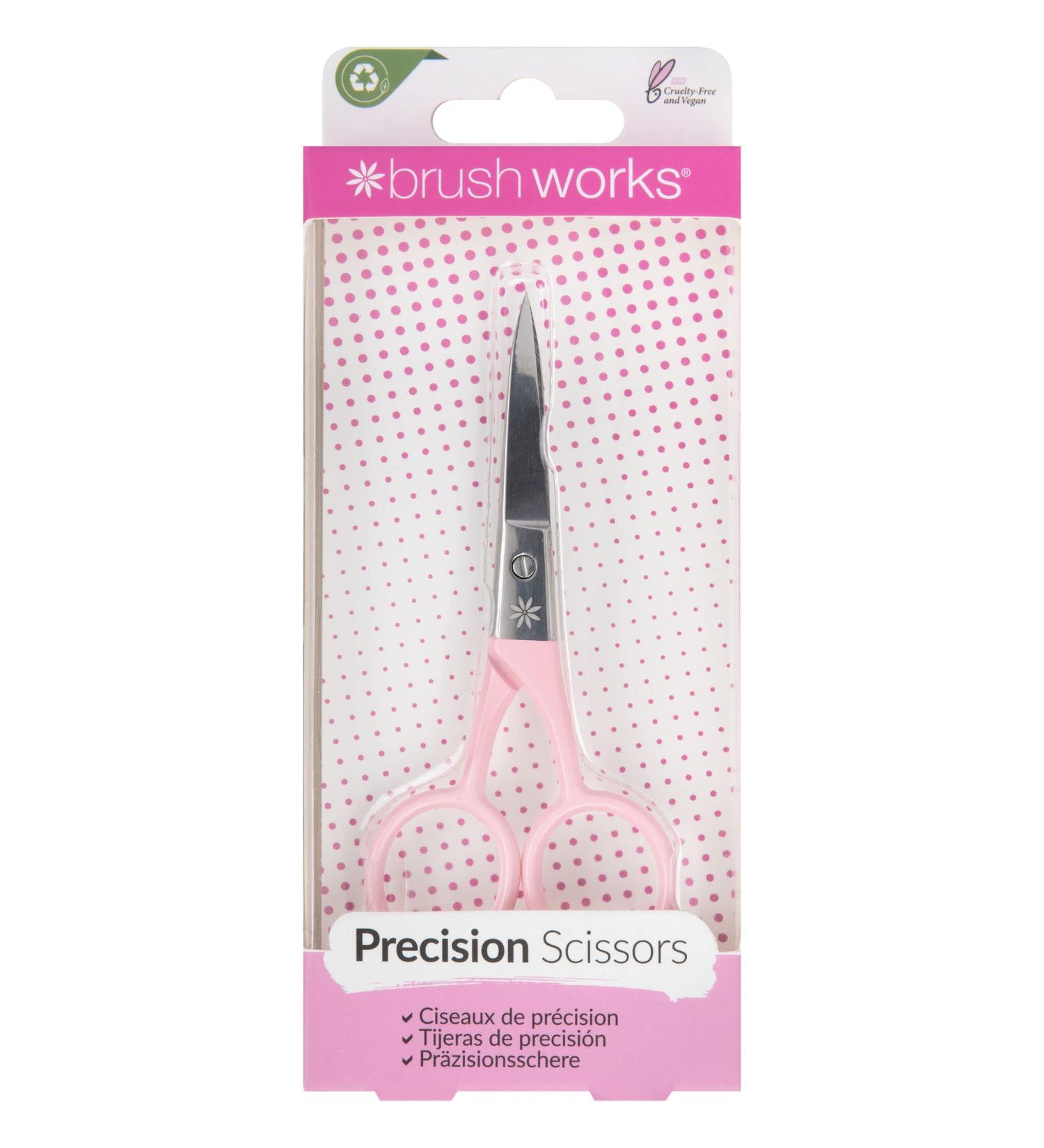 Brushworks Precision Manicure Scissors - Professional Nail Trimming Tool - Buy Online on SooperMarket.com