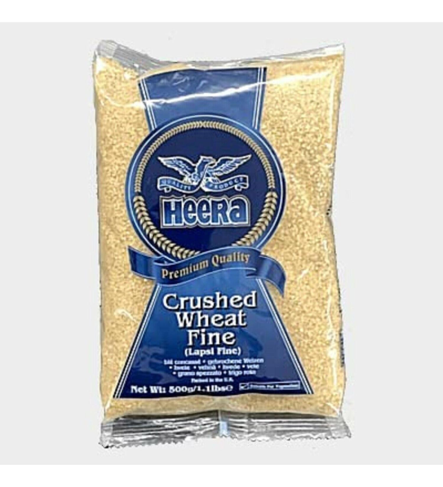 Seelans Superstore Heera Lapsi Fine (Broken Wheat) 500g (Pack of 3) | A Nutrient-Dense Healthful Cereal Grain - Buy Online on SooperMarket.com